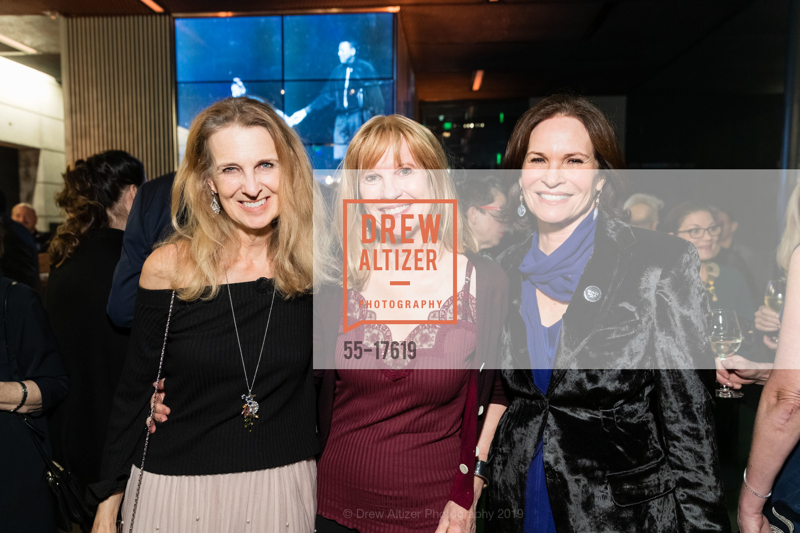 Susan Stone, Sally Ward, Randi Fisher, SFJAZZ Gala 2019, SFJAZZ. 201 Franklin St, San Francisco, CA 94102, January 31st, 2019, Photo #55-17619 Susan Stone, Sally Ward, Randi Fisher, Photo #55-17619