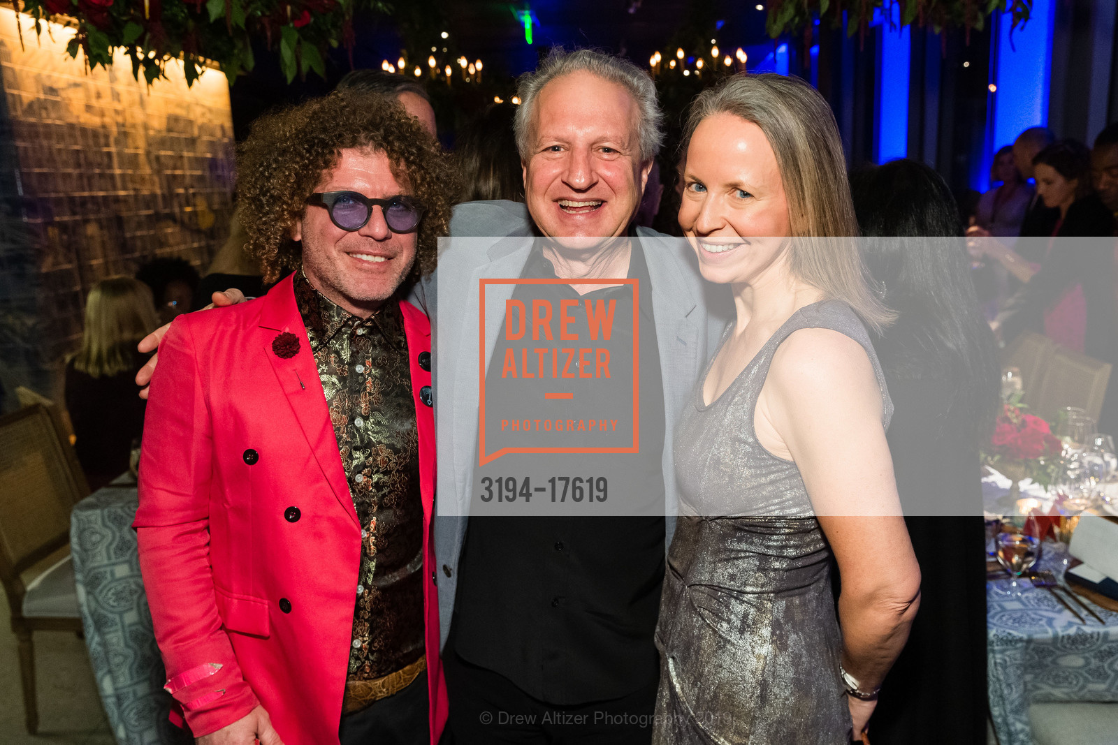 Ben Jaffe, Dale Djerassi, Alexandra McDowell, SFJAZZ Gala 2019, SFJAZZ. 201 Franklin St, San Francisco, CA 94102, January 31st, 2019, Photo #3194-17619 Ben Jaffe, Dale Djerassi, Alexandra McDowell, Photo #3194-17619