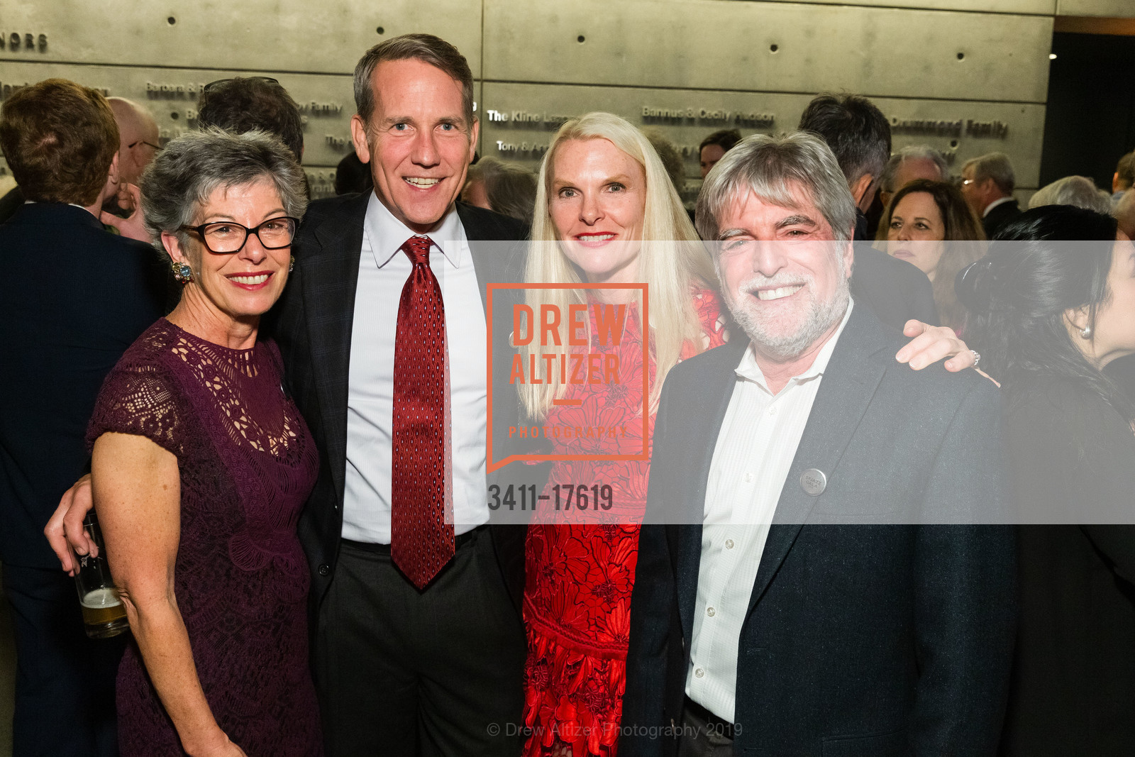 Leah Rosenkrans, James Froeb, Linle Froeb, Jeff Bluestone, SFJAZZ Gala 2019, SFJAZZ. 201 Franklin St, San Francisco, CA 94102, January 31st, 2019, Photo #3411-17619 Leah Rosenkrans, James Froeb, Linle Froeb, Jeff Bluestone, Photo #3411-17619