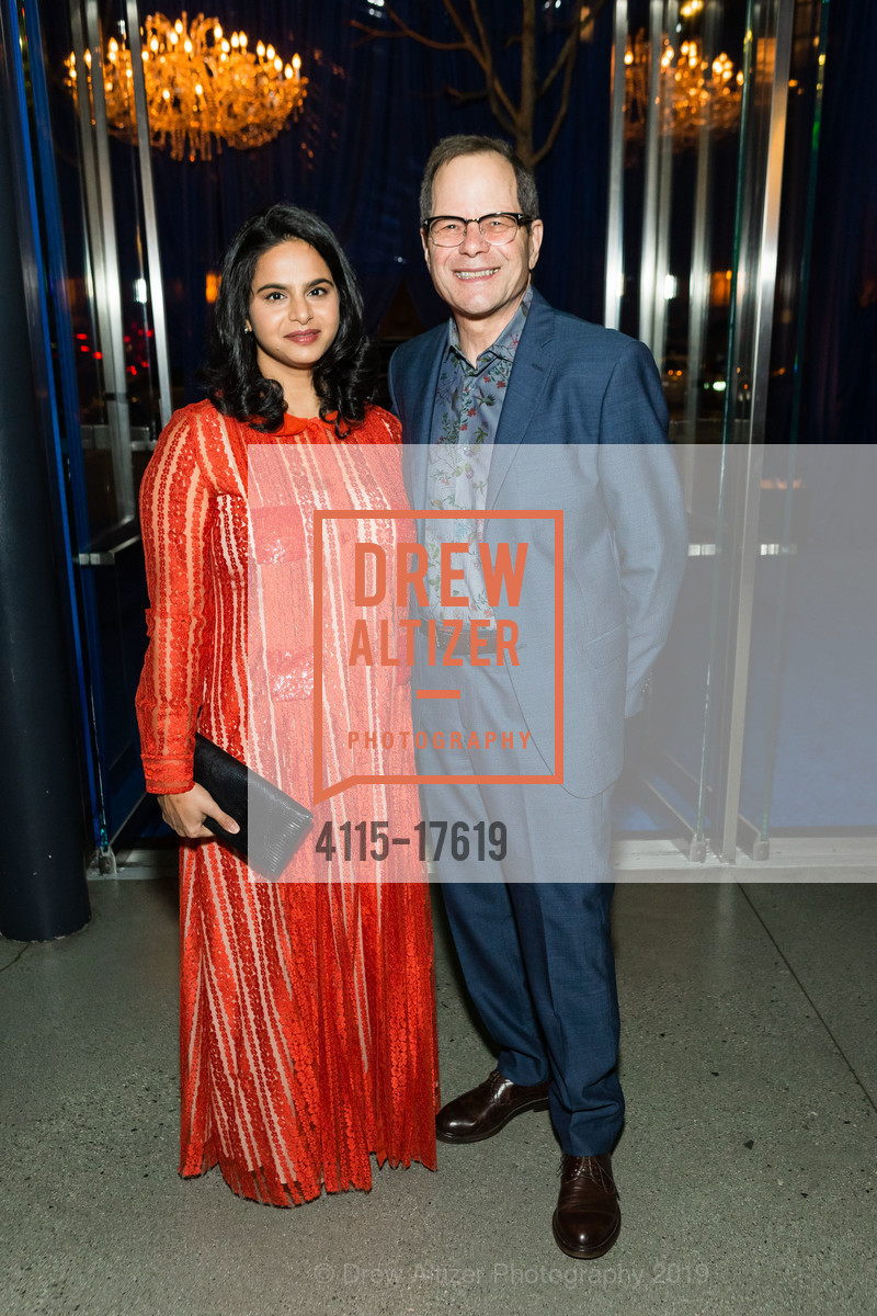 Ruchi Sanghvi, Randall Kline, SFJAZZ Gala 2019, SFJAZZ. 201 Franklin St, San Francisco, CA 94102, January 31st, 2019, Photo #4115-17619 Ruchi Sanghvi, Randall Kline, Photo #4115-17619