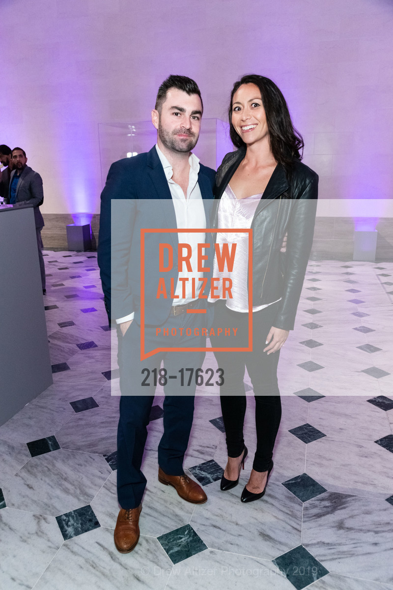 Daniel Duffy, Rachel Greenblat, ArtPoint Cocktail Party at the Legion of Honor, Legion of Honor. 100 34th Ave, San Francisco, CA 94121, January 31st, 2019, Photo #218-17623 Daniel Duffy, Rachel Greenblat, Photo #218-17623