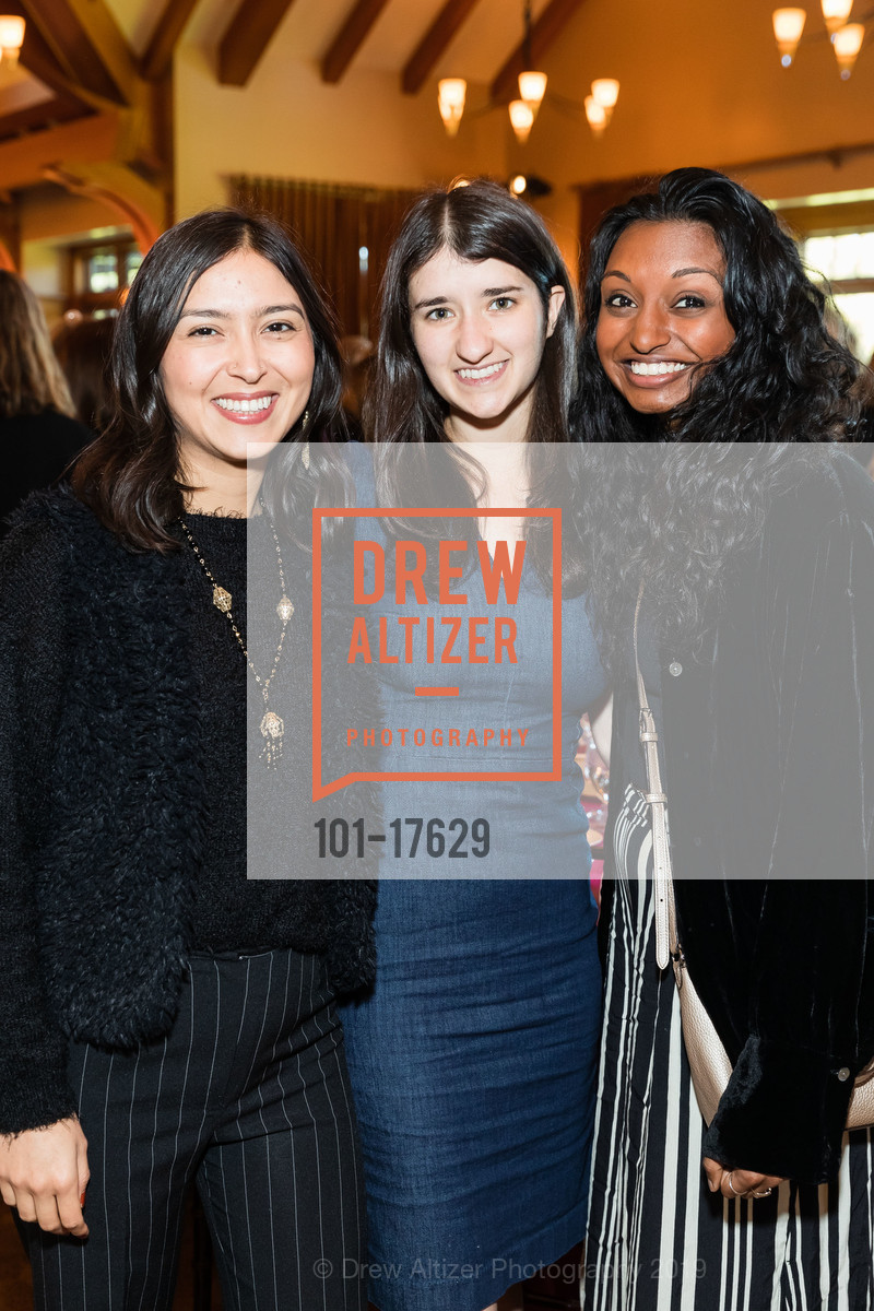 Alijah Marquez, Katarina Florissi, Divya Gopisetty, Stanford Women's Health Lunch - Peninsula, Sharon Heights Golf and Country Club. 2900 Sand Hill Road, February 5th, 2019, Photo #101-17629 Alijah Marquez, Katarina Florissi, Divya Gopisetty, Photo #101-17629