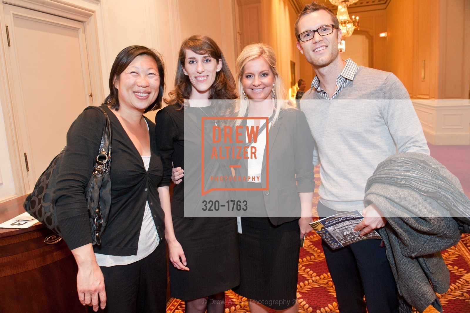 Angela Fong, Rachel Jackson, Tiffany Landgraff, Anders Bollingmo, THE COMMONWEATH CLUB OF CALIFORNIA's 109th Anniversary and 24th Annual Distinguished Citizen, US, April 19th, 2012, Photo #320-1763 Angela Fong, Rachel Jackson, Tiffany Landgraff, Anders Bollingmo, Photo #320-1763