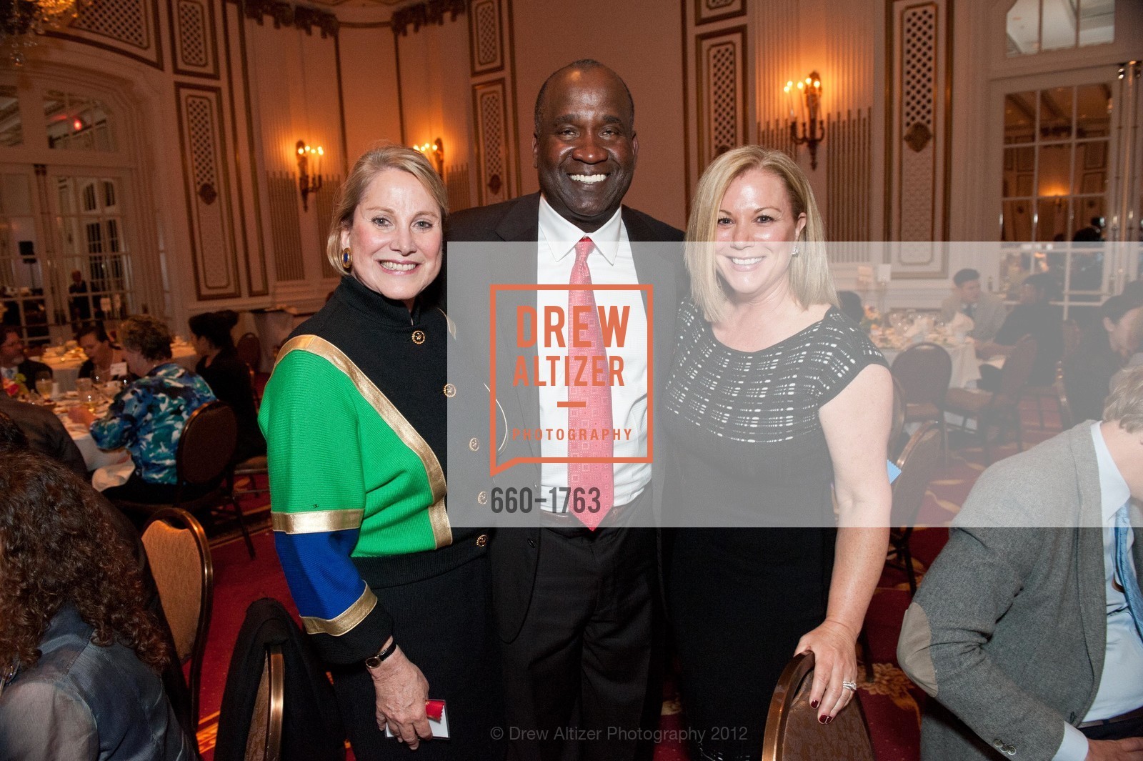 Sandy Kurtzig, Michael Carr, Kristine Carr, THE COMMONWEATH CLUB OF CALIFORNIA's 109th Anniversary and 24th Annual Distinguished Citizen, US, April 19th, 2012, Photo #660-1763 Sandy Kurtzig, Michael Carr, Kristine Carr, Photo #660-1763