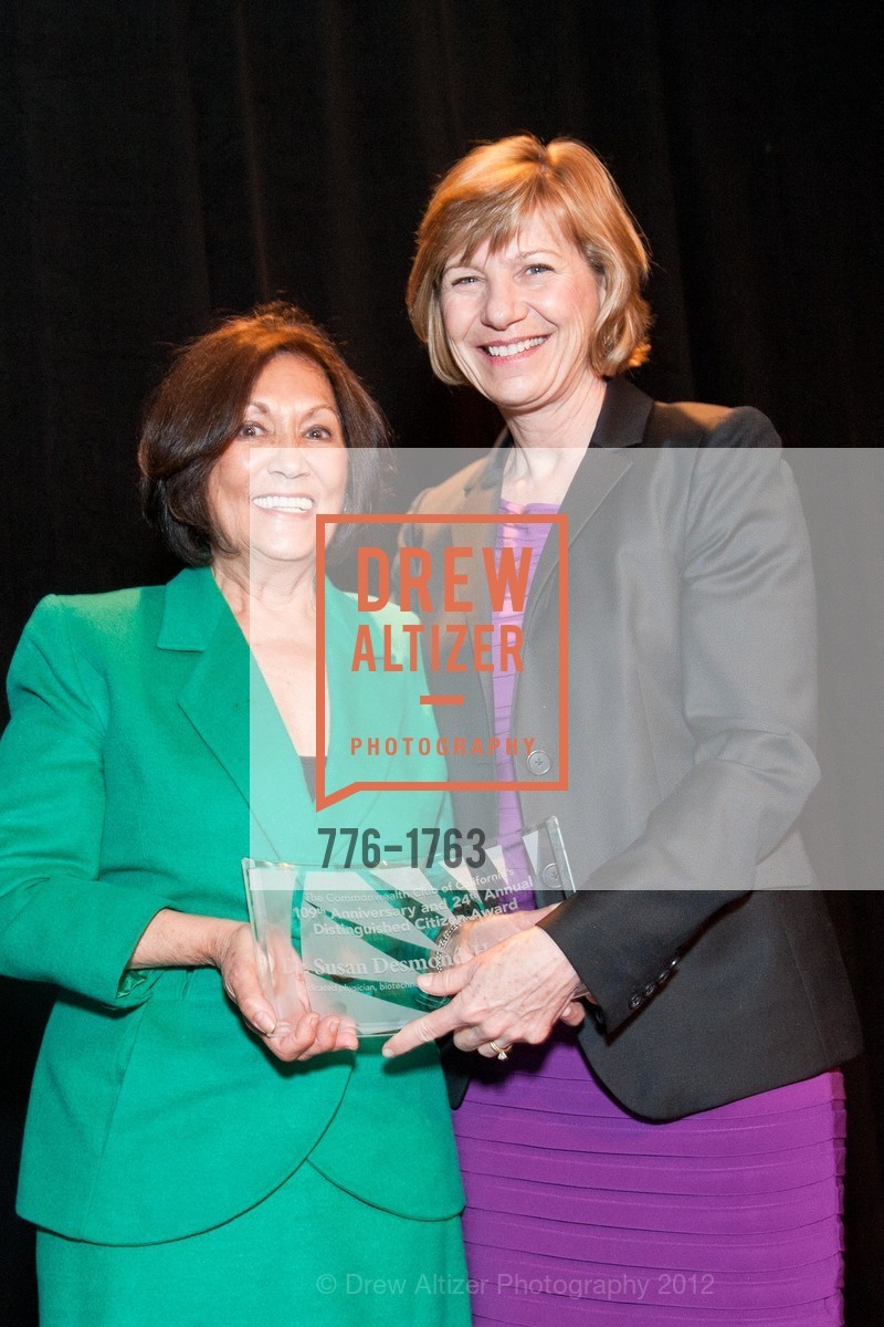 Maryles Costa, Susan Desmond-Hellmann, THE COMMONWEATH CLUB OF CALIFORNIA's 109th Anniversary and 24th Annual Distinguished Citizen, US, April 19th, 2012, Photo #776-1763 Maryles Costa, Susan Desmond-Hellmann, Photo #776-1763