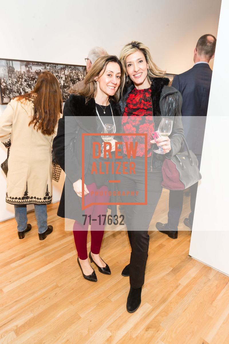 Maria Arizu, Dina Tasiou, Pace Gallery hosts JR Opening Reception 2019, Pace Gallery. 229 Hamilton Avenue, Photo #71-17632 Maria Arizu, Dina Tasiou, Photo #71-17632