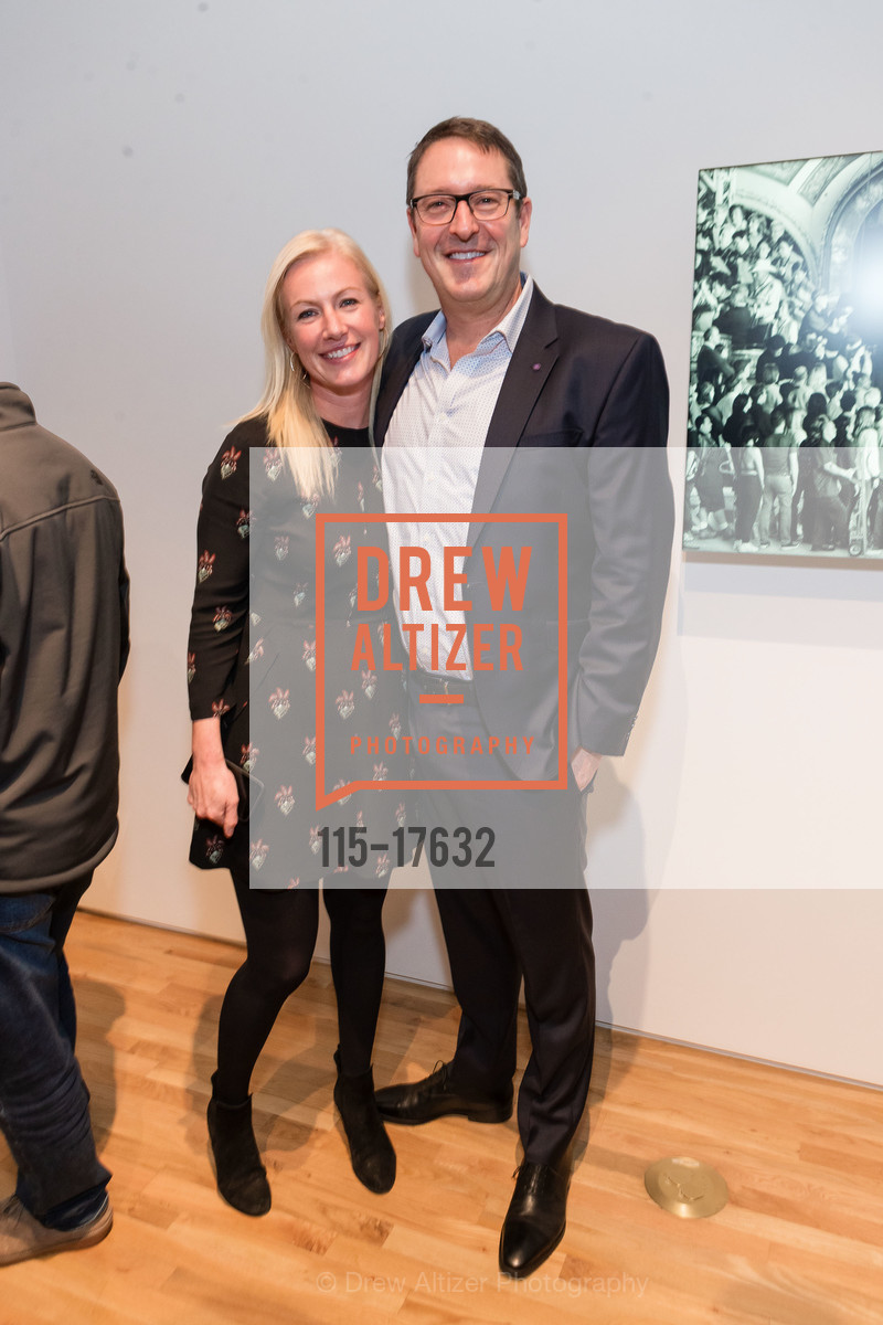 Elizabeth Sullivan, James Hering, Pace Gallery hosts JR Opening Reception 2019, Pace Gallery. 229 Hamilton Avenue, Photo #115-17632 Elizabeth Sullivan, James Hering, Photo #115-17632
