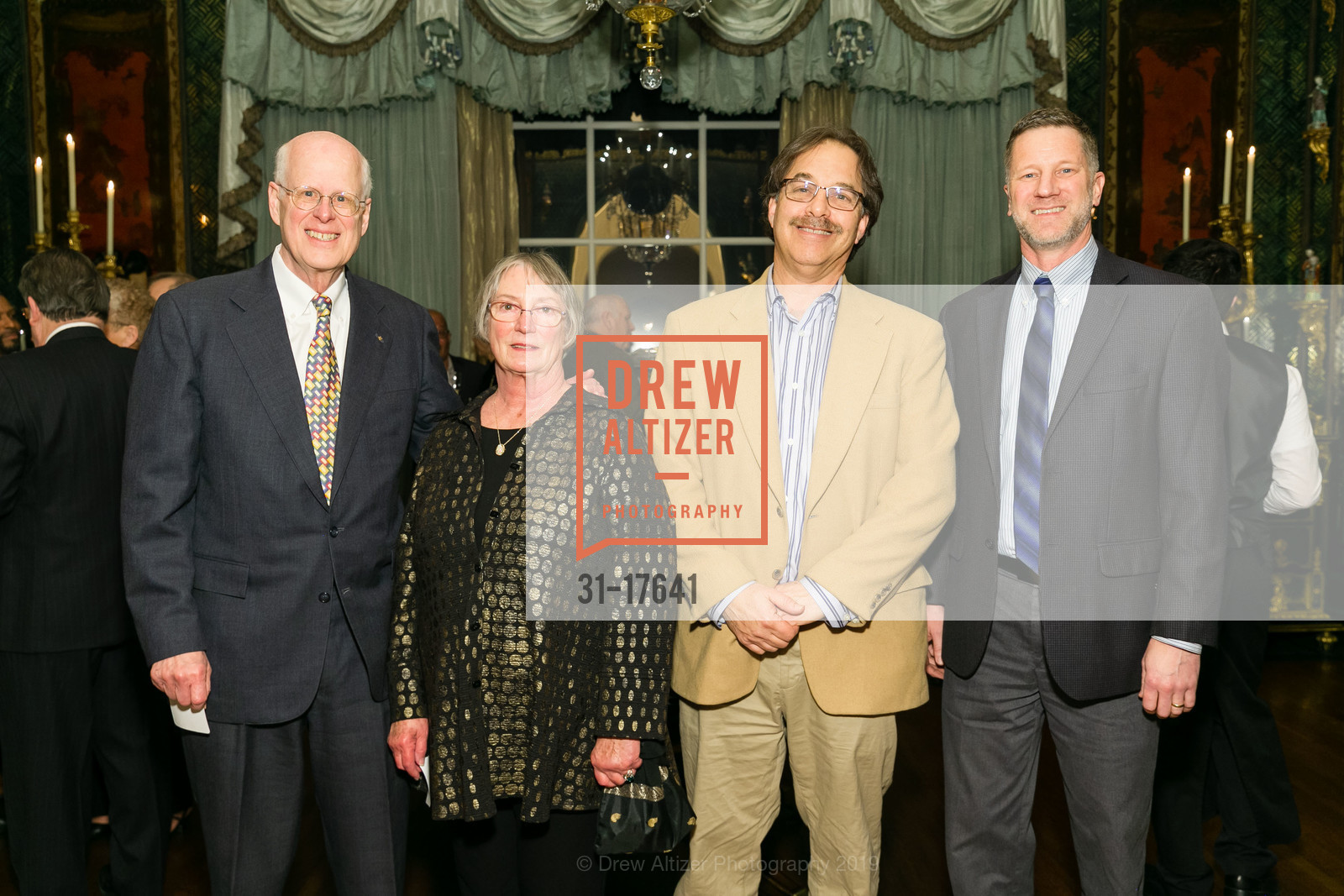 Wesley Smith, Jill Smith, Ramsey Porter, Fillmore Rydeen, Gordon and Ann Getty host Oakland Symphony, Private Residence. 52 CHENERY ST, February 6th, 2019, Photo #31-17641 Wesley Smith, Jill Smith, Ramsey Porter, Fillmore Rydeen, Photo #31-17641