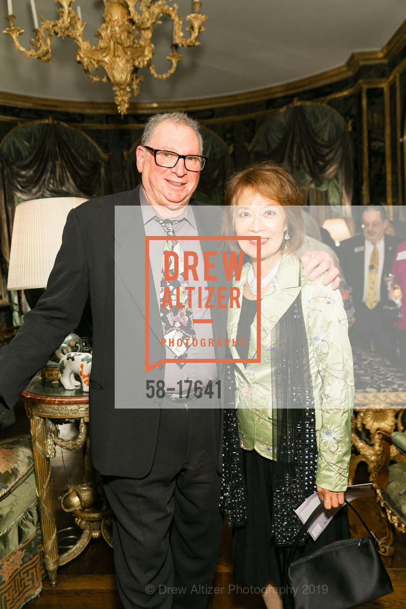 Foster Goldstrom, Vicky Nakamura, Gordon and Ann Getty host Oakland Symphony, Private Residence. 52 CHENERY ST, February 6th, 2019, Photo #58-17641 Foster Goldstrom, Vicky Nakamura, Photo #58-17641