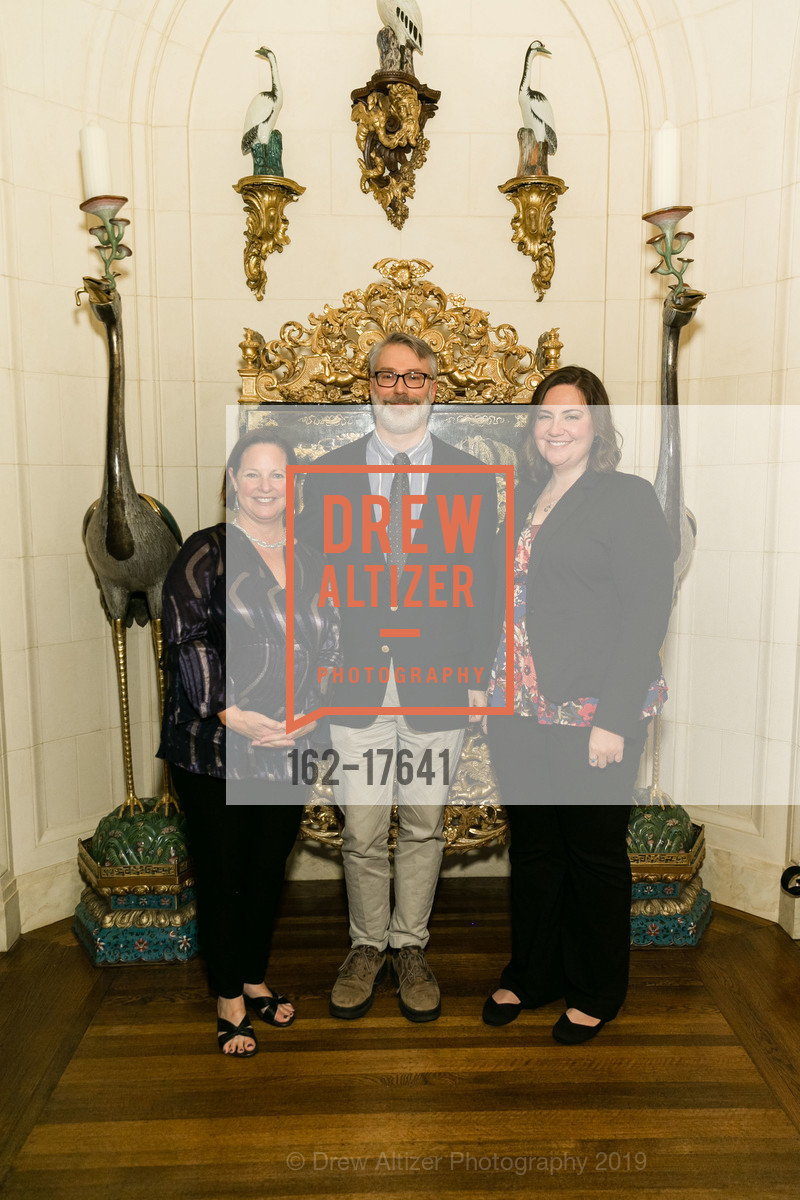 Dianne Nicolini, Jeffrey Freymann, Jennifer Miller, Gordon and Ann Getty host Oakland Symphony, Private Residence. 52 CHENERY ST, February 6th, 2019, Photo #162-17641 Dianne Nicolini, Jeffrey Freymann, Jennifer Miller, Photo #162-17641