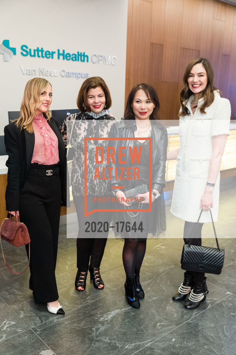 Brice Worthwood, Deborah McCorkle, Cindy Wong, Angelique Meckley, CPMC Van Ness Opening Gala, CPMC Van Ness, February 7th, 2019, Photo #2020-17644 Brice Worthwood, Deborah McCorkle, Cindy Wong, Angelique Meckley, Photo #2020-17644