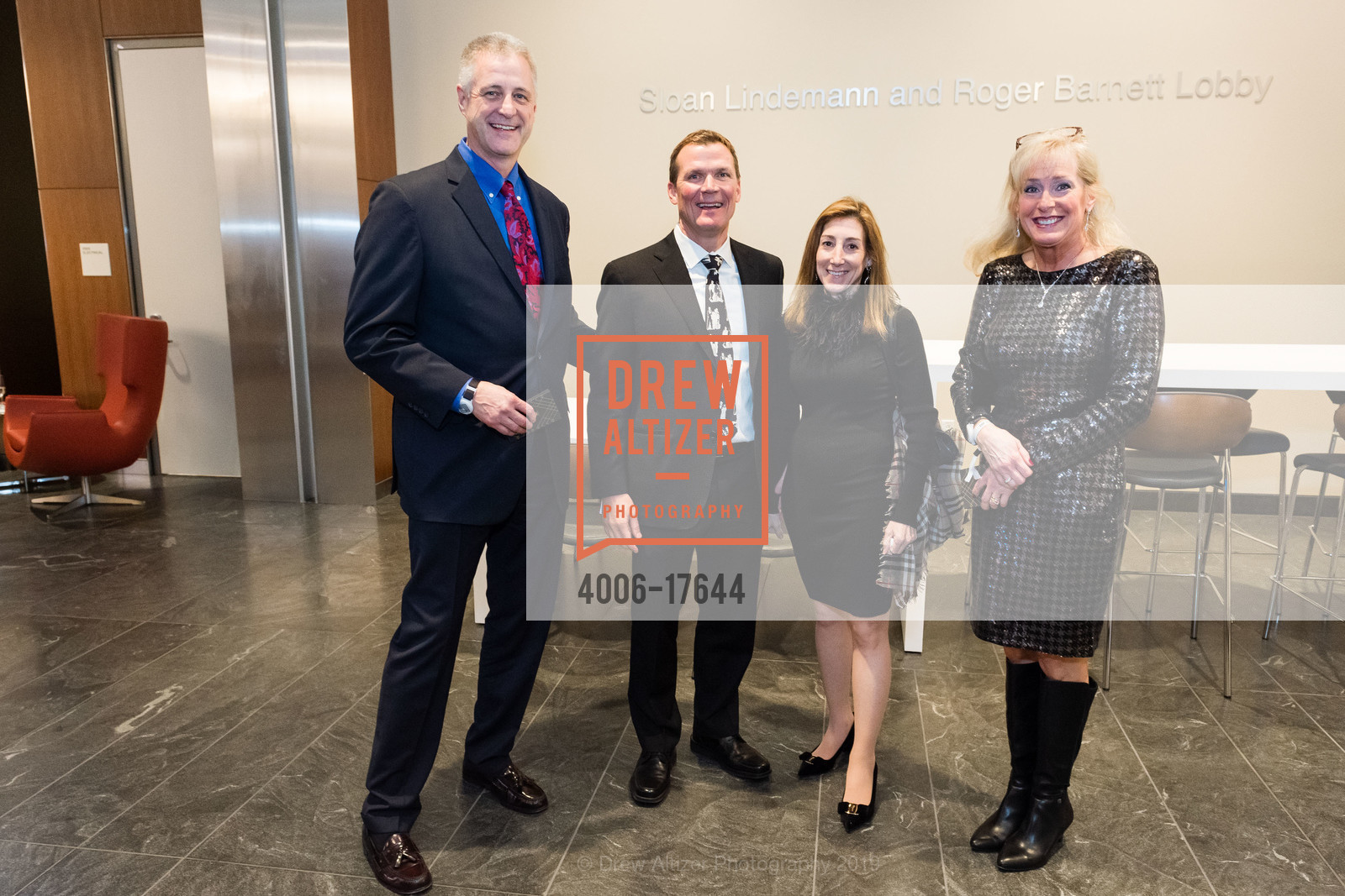 Dave Kievet, Paul Klemish, Lexis Klemish, Tess Kievet, CPMC Van Ness Opening Gala, CPMC Van Ness, February 7th, 2019, Photo #4006-17644 Dave Kievet, Paul Klemish, Lexis Klemish, Tess Kievet, Photo #4006-17644