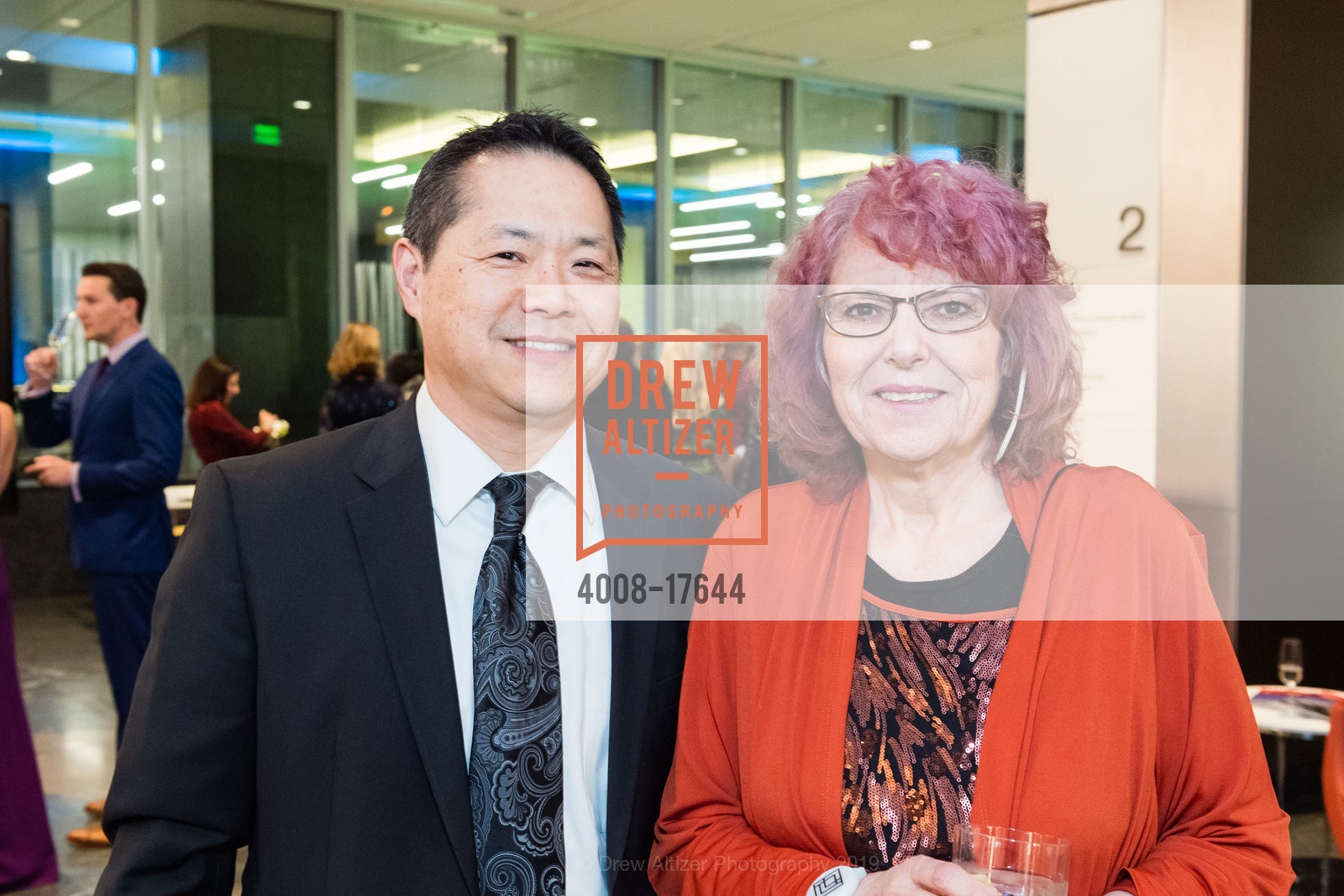 Henry Yu, Julie Matza, CPMC Van Ness Opening Gala, CPMC Van Ness, February 7th, 2019, Photo #4008-17644 Henry Yu, Julie Matza, Photo #4008-17644