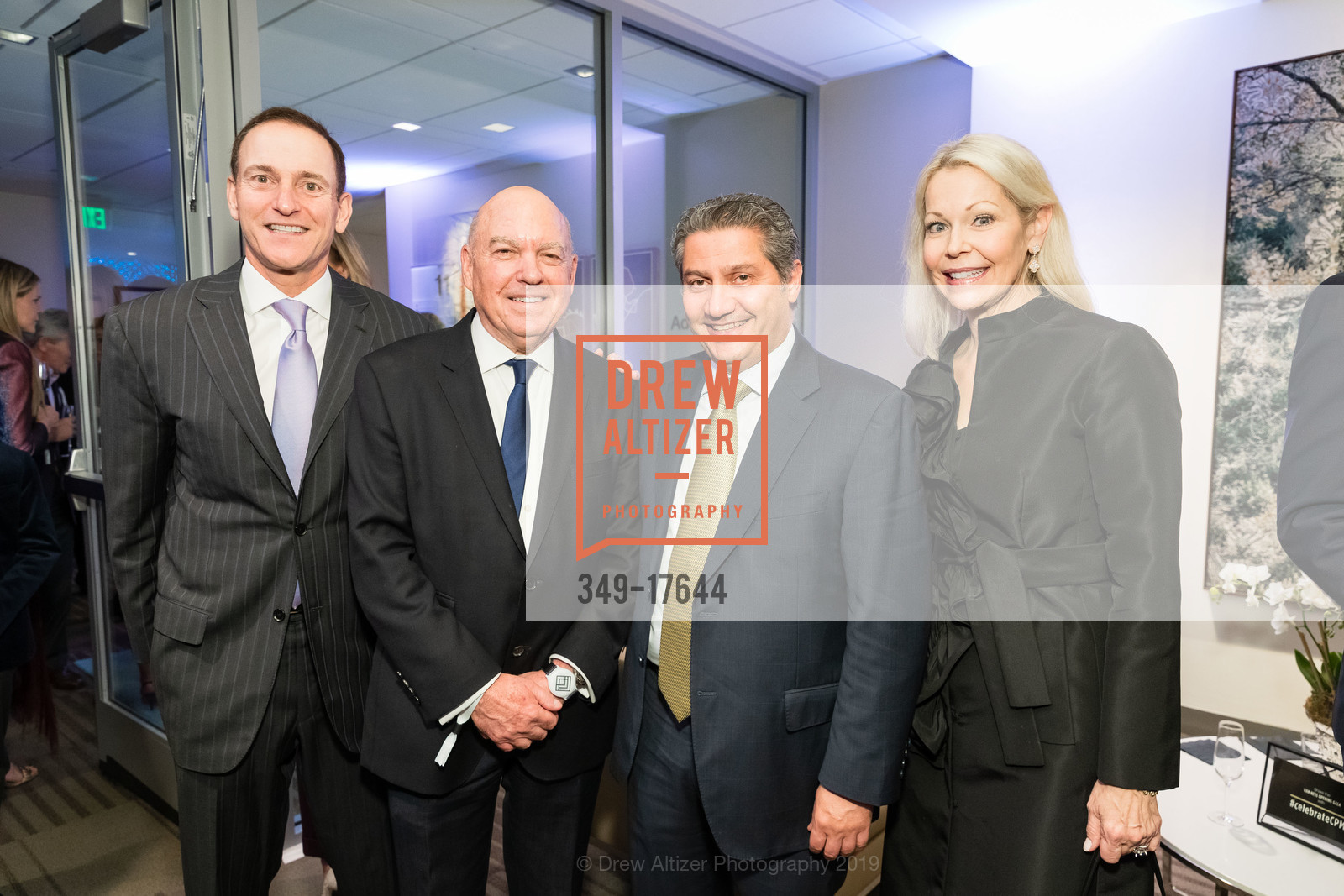 Chris Lenzo, Bob Tomasello, Mohammed Kashani, Lisa Lenzo, CPMC Van Ness Opening Gala, CPMC Van Ness, February 7th, 2019, Photo #349-17644 Chris Lenzo, Bob Tomasello, Mohammed Kashani, Lisa Lenzo, Photo #349-17644