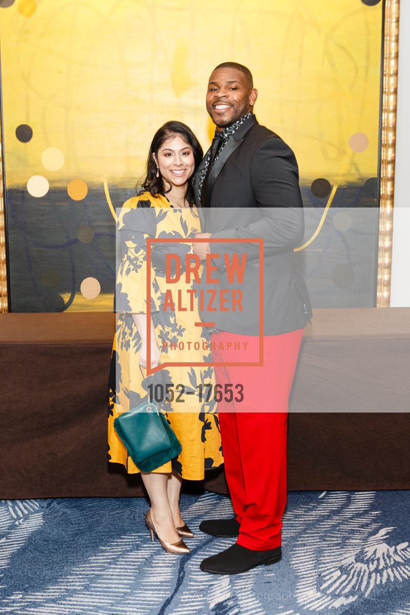 Geeta Bishop, Desmond Bishop, Guardsmen Sports Auction 2019, Four Seasons Hotel SF. 757 Market St, Photo #1052-17653 Geeta Bishop, Desmond Bishop, Photo #1052-17653