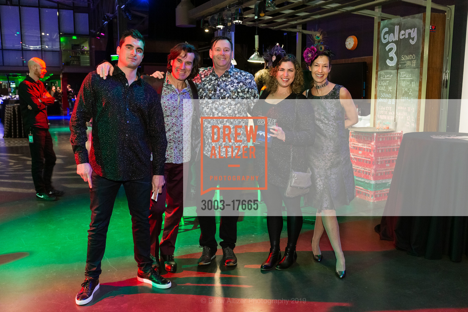 Giannis Politis, Michael Politis, Andy Sheldon, Lisa Viera, Marilynne Morshead, Science of Cocktails 2019, Expoloratorium. Pier 15, San Francisco, 94111, February 8th, 2019, Photo #3003-17665 Giannis Politis, Michael Politis, Andy Sheldon, Lisa Viera, Marilynne Morshead, Photo #3003-17665