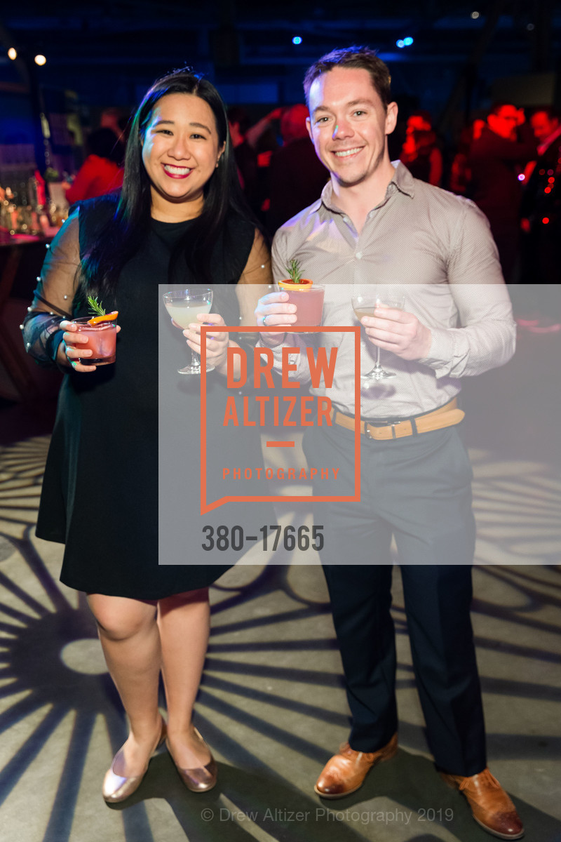 Jen Ann Lee, Matt Williams, Science of Cocktails 2019, Expoloratorium. Pier 15, San Francisco, 94111, February 8th, 2019, Photo #380-17665 Jen Ann Lee, Matt Williams, Photo #380-17665