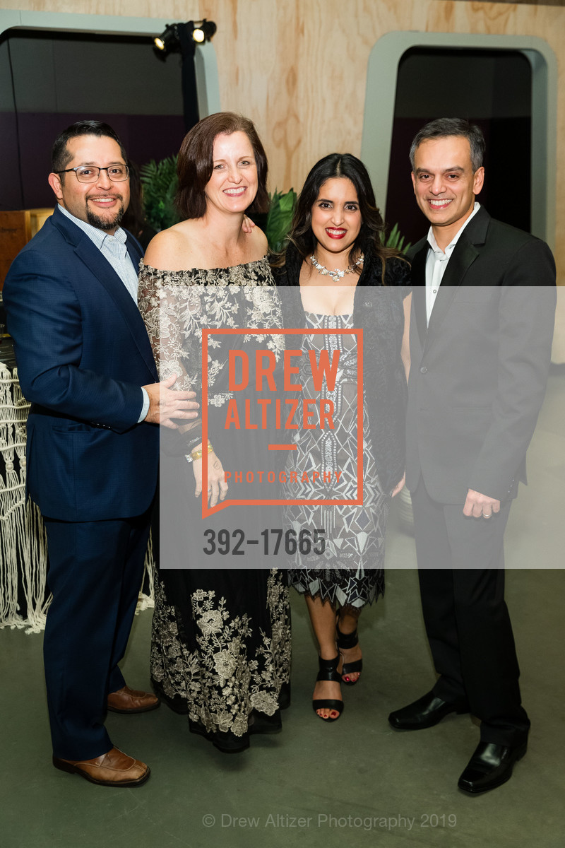 Juan Antonio, Brooke Lopez, Ria Shah, Hiraz Shah, Science of Cocktails 2019, Expoloratorium. Pier 15, San Francisco, 94111, February 8th, 2019, Photo #392-17665 Juan Antonio, Brooke Lopez, Ria Shah, Hiraz Shah, Photo #392-17665