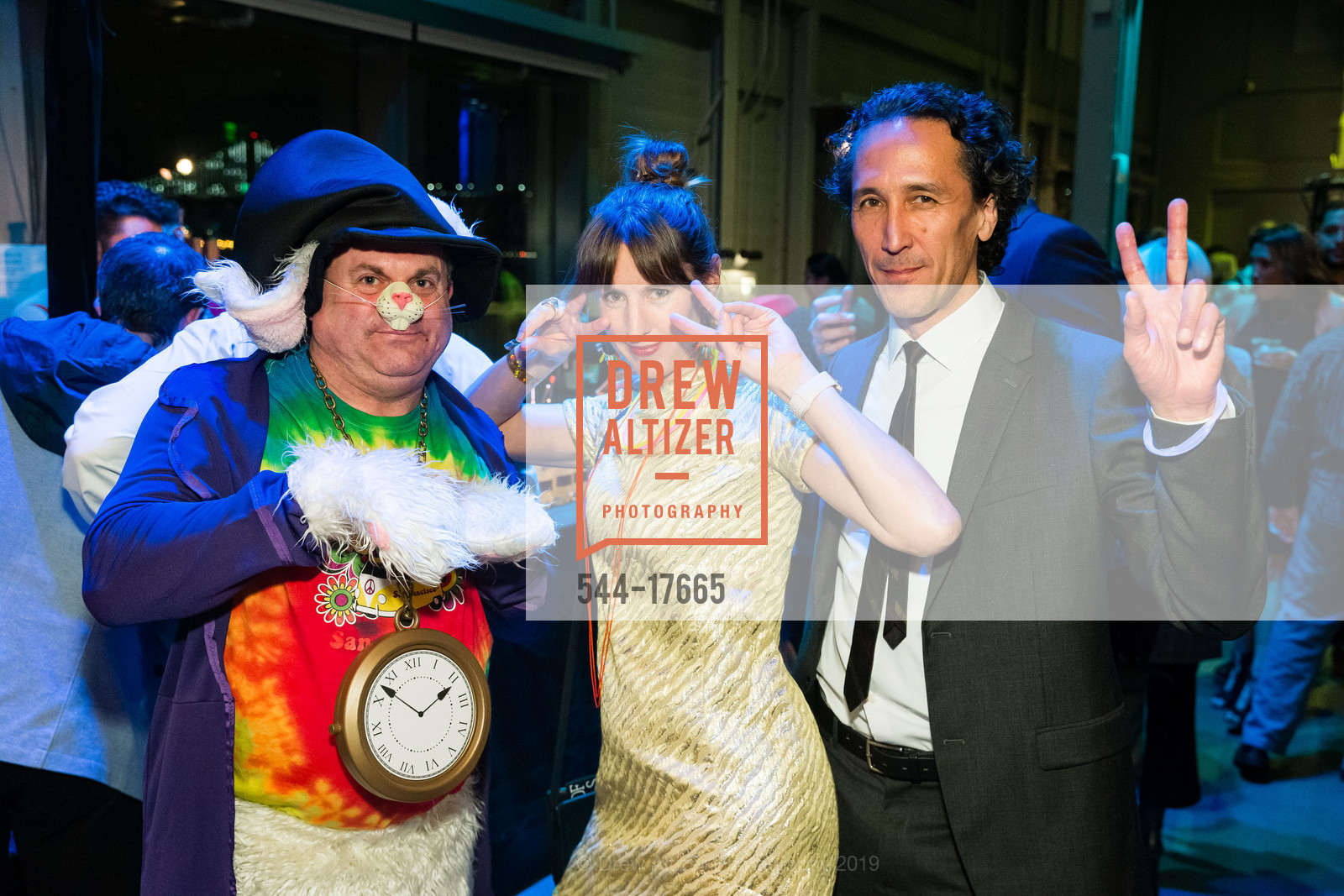 Scott Krinsky, Gretchen Wustrack, David Yu, Science of Cocktails 2019, Expoloratorium. Pier 15, San Francisco, 94111, February 8th, 2019, Photo #544-17665 Scott Krinsky, Gretchen Wustrack, David Yu, Photo #544-17665