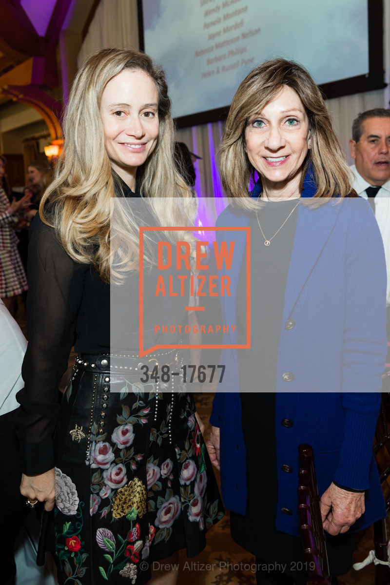 Sylvia Edwards, Laurie Lacob, Part the Cloud Luncheon 2019, Sharon Heights Country Club. 2900 Sand Hill Road, February 13th, 2019, Photo #348-17677 Sylvia Edwards, Laurie Lacob, Photo #348-17677