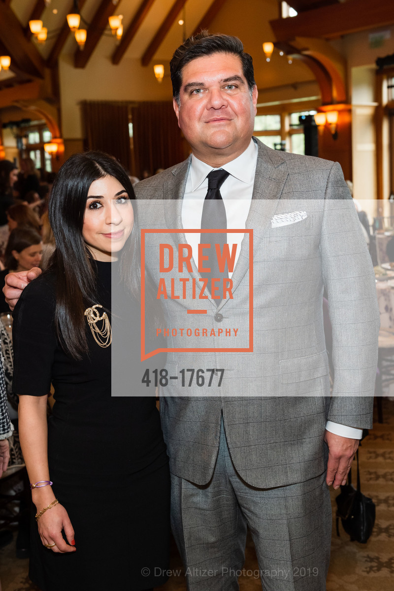 Amanda Darzi, Eric Rodriguez, Part the Cloud Luncheon 2019, Sharon Heights Country Club. 2900 Sand Hill Road, February 13th, 2019, Photo #418-17677 Amanda Darzi, Eric Rodriguez, Photo #418-17677