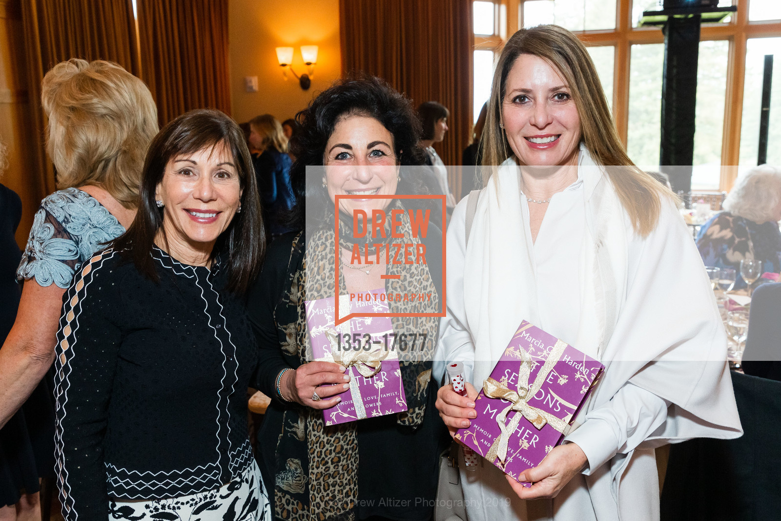 Lisa Schatz, Jennifer Jeffries, Cynthia Stull, Part the Cloud Luncheon 2019, Sharon Heights Country Club. 2900 Sand Hill Road, February 13th, 2019, Photo #1353-17677 Lisa Schatz, Jennifer Jeffries, Cynthia Stull, Photo #1353-17677