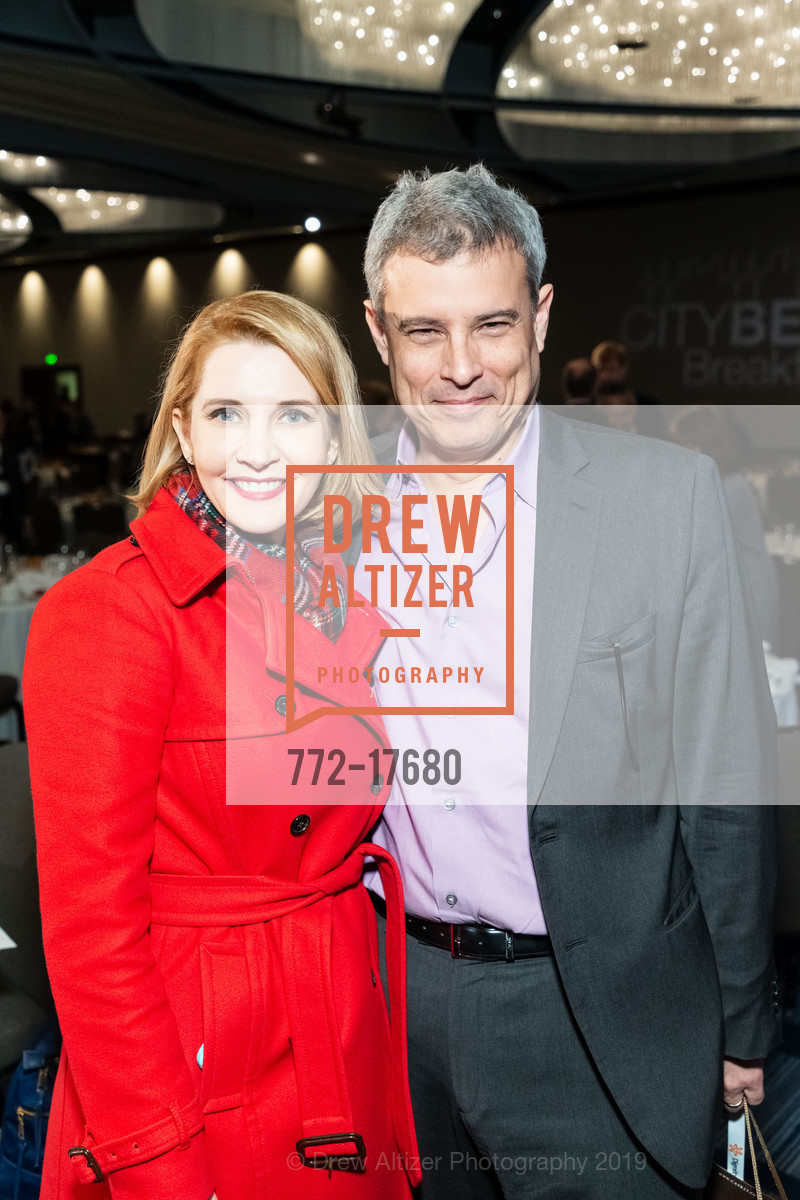 Melissa Caen, Christopher Caen, San Francisco Chamber of Commerce CityBeat Breakfast 2019, Hyatt Regency SF. 5 Embarcadero Center, February 12th, 2019, Photo #772-17680 Melissa Caen, Christopher Caen, Photo #772-17680