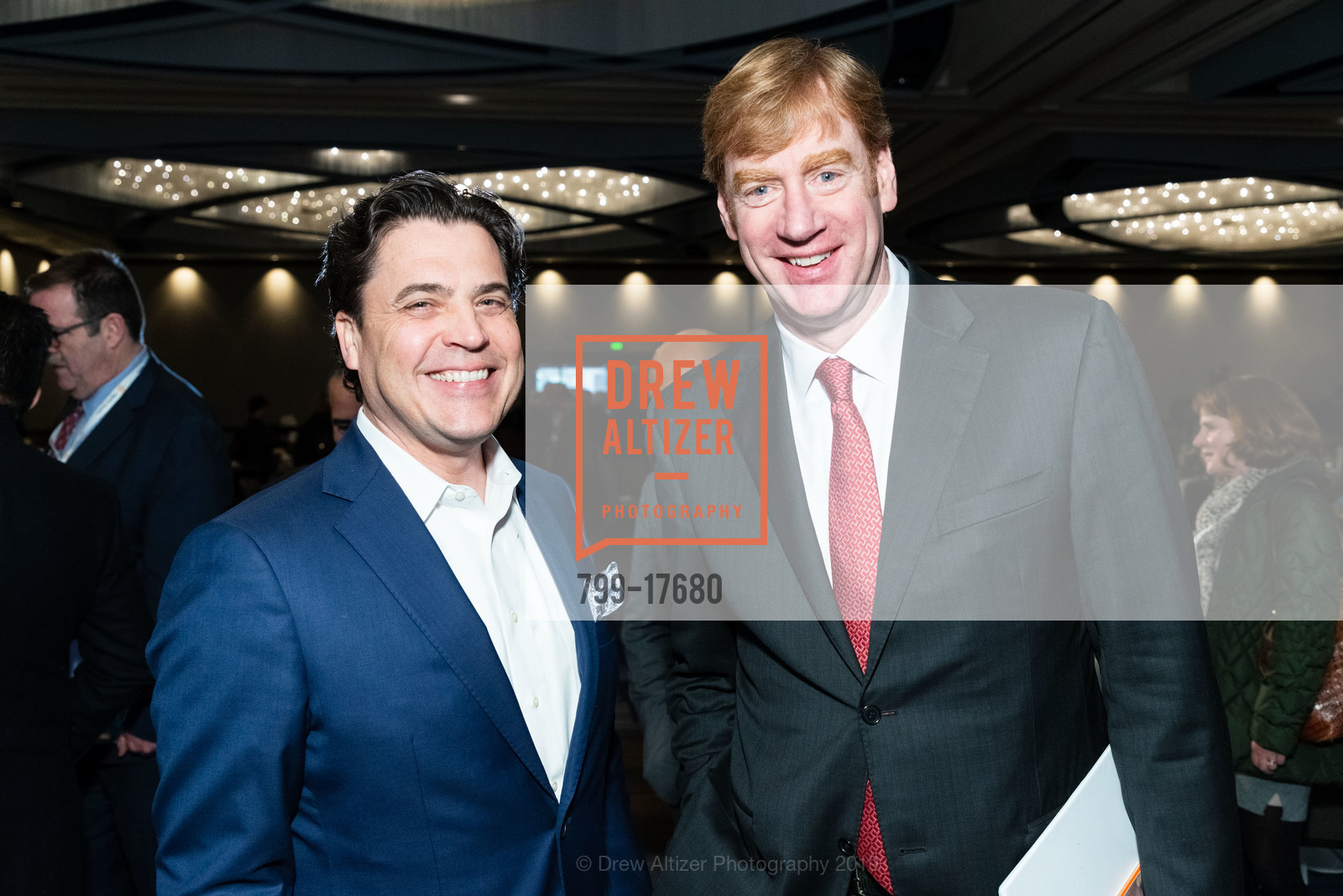 Peter Gruebele, Mark Klein, San Francisco Chamber of Commerce CityBeat Breakfast 2019, Hyatt Regency SF. 5 Embarcadero Center, February 12th, 2019, Photo #799-17680 Peter Gruebele, Mark Klein, Photo #799-17680