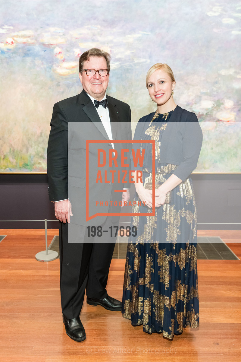 George Shackelford, Melissa Buron, Monet: The Late Years Black Tie Dinner at the de Young, de Young Museum. 50 Hagiwara Tea Garden Drive, Photo #198-17689 George Shackelford, Melissa Buron, Photo #198-17689