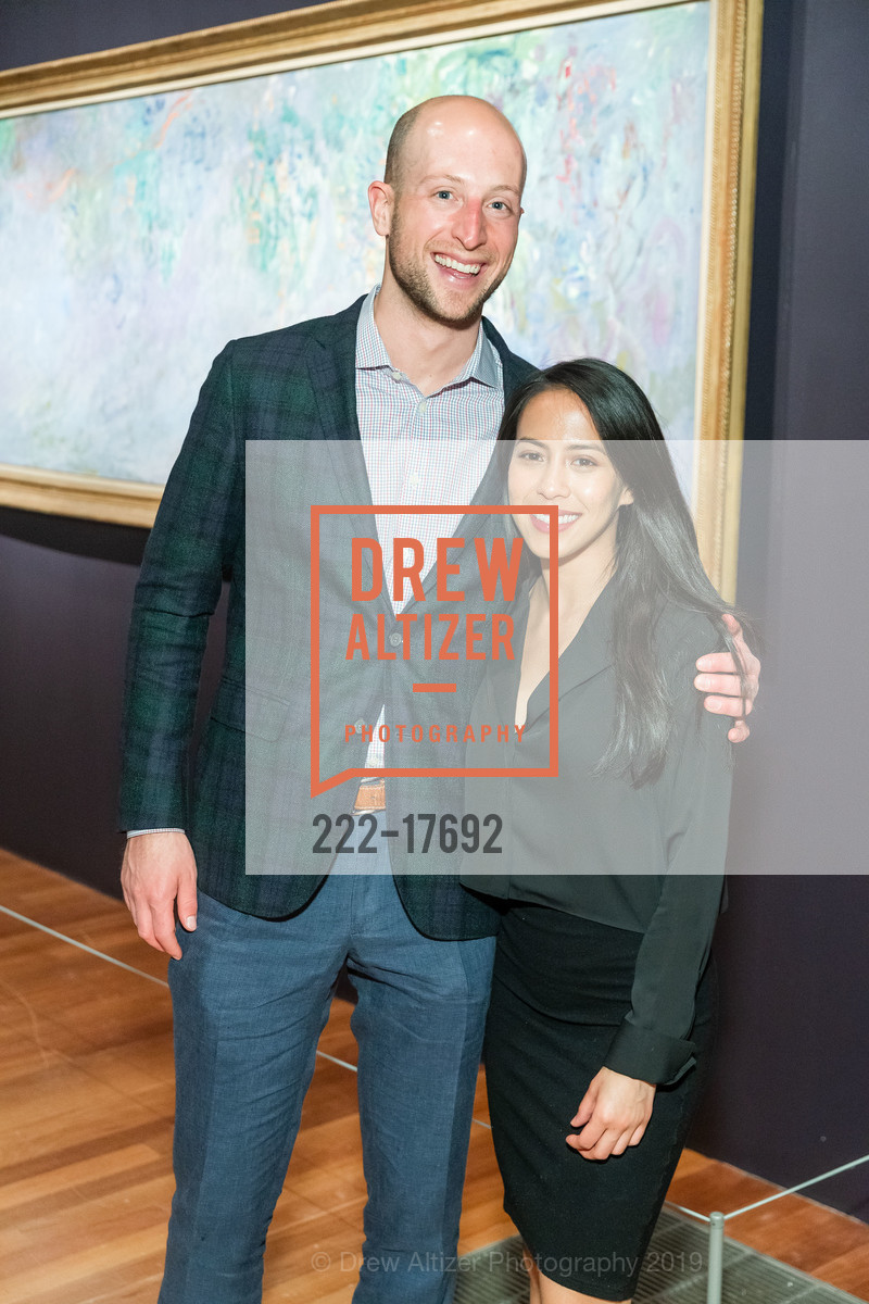 BJ Youngerman, Shane Romero, Monet: The Late Years Reception and Viewing, de Young Museum, February 14th, 2019, Photo #222-17692 BJ Youngerman, Shane Romero, Photo #222-17692