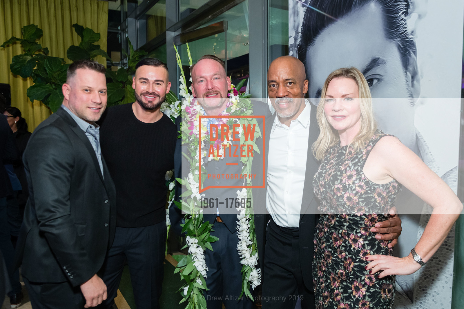 Jules Heaney, JP Calderon, Mike Hirner, Colleen Hirmer, Celebration of Life - Dr. Vic A. Narurkar, The Battery. 717 Battery Street SF CA, February 16th, 2019, Photo #1961-17695 Jules Heaney, JP Calderon, Mike Hirner, Colleen Hirmer, Photo #1961-17695