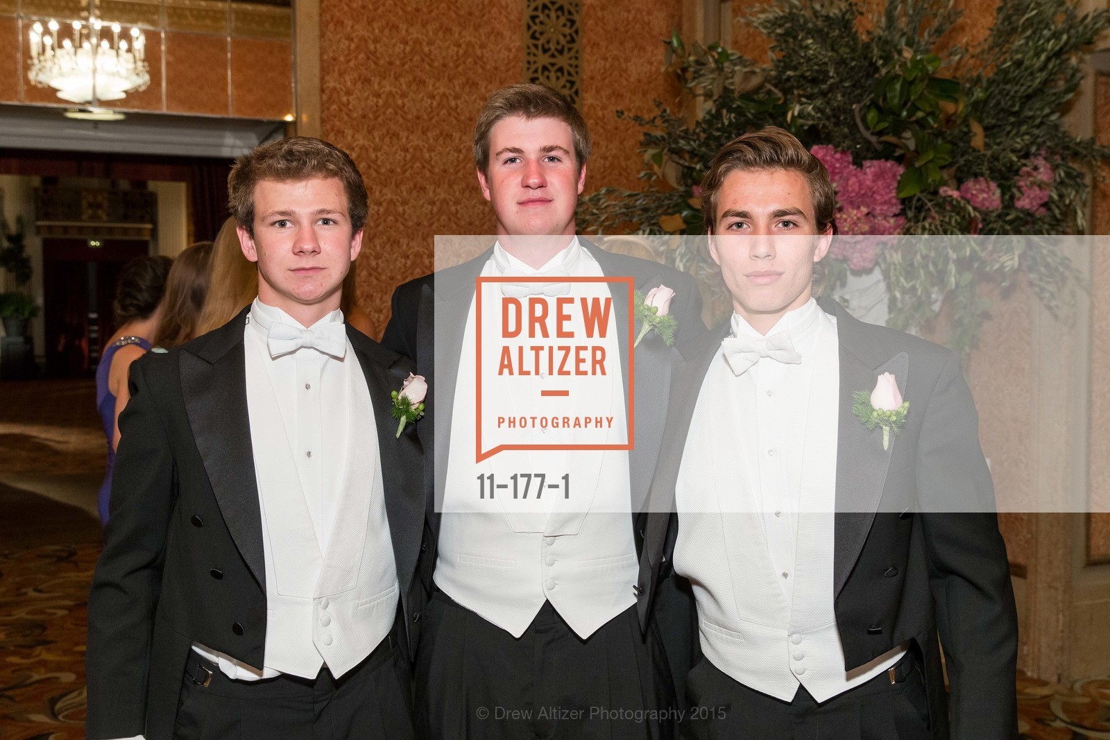 TJ Polite, Jack Travers, Connor King-Roberts, The 2015 San Francisco Debutante Ball, The Westin St. Francis San Francisco Union Square. 335 Powell St, June 20th, 2015,Drew Altizer, Drew Altizer Photography, full-service agency, private events, San Francisco photographer, photographer california