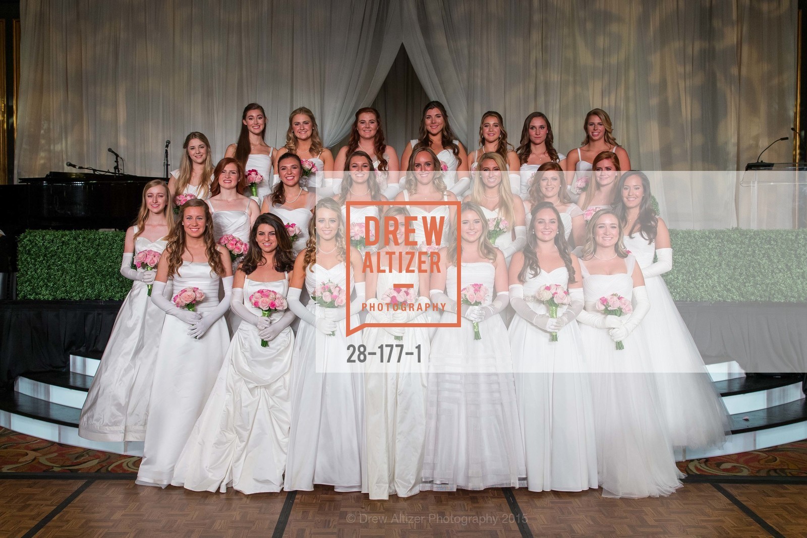 Paige Silverman, Elizabeth Grayson, Jennifer Reynolds, Kate Harris, Hailey Cusack, Curry Fisher, Hannah Baylis, Rachael Jayne Maier, Katarina Churich, Mary Grinnell, Allaire Kruse, Camille Rich, Madeleine Lamm, Sarah Scannell, Kendall Finnegan, Diana Silverstri, Paloma Palmer, Connolly Stegerwald, Lindsey Marie Weber, San Francisco Debutante Ball 2015, The Westin St. Francis San Francisco Union Square. 335 Powell St, June 20th, 2015, Photo #28-177-1 Paige Silverman, Elizabeth Grayson, Jennifer Reynolds, Kate Harris, Hailey Cusack, Curry Fisher, Hannah Baylis, Rachael Jayne Maier, Katarina Churich, Mary Grinnell, Allaire Kruse, Camille Rich, Madeleine Lamm, Sarah Scannell, Kendall Finnegan, Diana Silverstri, Paloma Palmer, Connolly Stegerwald, Lindsey Marie Weber, Photo #28-177-1