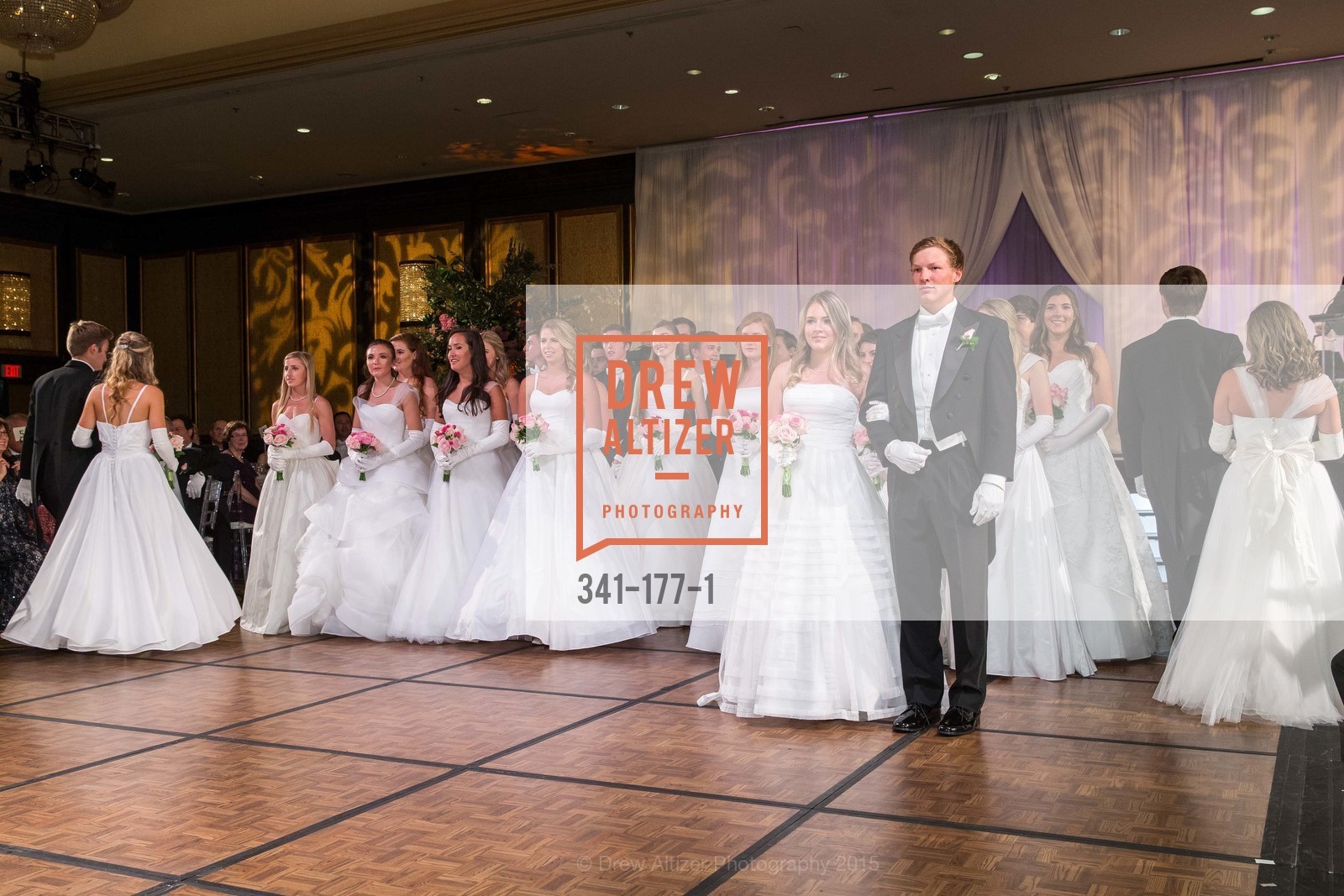 Jennifer Suzanne Reynolds, Jennifer Hannah Baylis, Solange Celeste Soward, Madeleine Elizabeth Lamm, Camille Anne Rich, Katherine Hamilton Harris, Luke Rosser Edwards, Diana Laura Silvestri, Lindsey Marie Weber, The 2015 San Francisco Debutante Ball, The Westin St. Francis San Francisco Union Square. 335 Powell St, June 20th, 2015,Drew Altizer, Drew Altizer Photography, full-service agency, private events, San Francisco photographer, photographer california