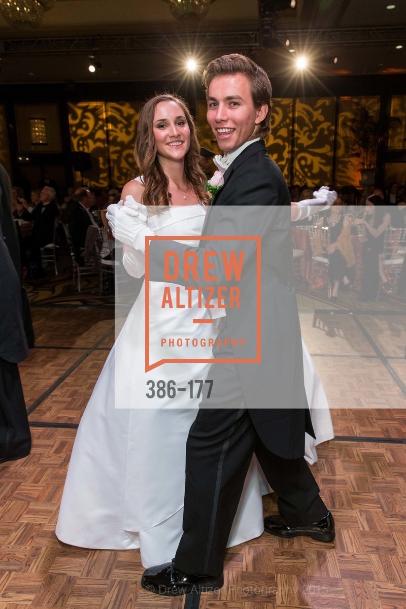 Solange Soward, Joseph Jennison Ladd, San Francisco Debutante Ball 2015, The Westin St. Francis San Francisco Union Square. 335 Powell St, June 20th, 2015, Photo #386-177 Solange Soward, Joseph Jennison Ladd, Photo #386-177