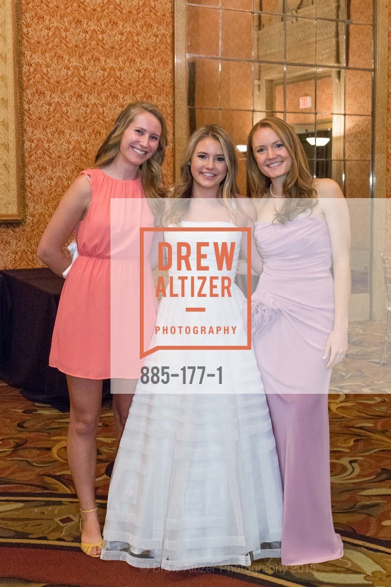 Madeleine Craddock, Kate Harris, Nicole Vincelette, The 2015 San Francisco Debutante Ball, The Westin St. Francis San Francisco Union Square. 335 Powell St, June 20th, 2015,Drew Altizer, Drew Altizer Photography, full-service event agency, private events, San Francisco photographer, photographer California