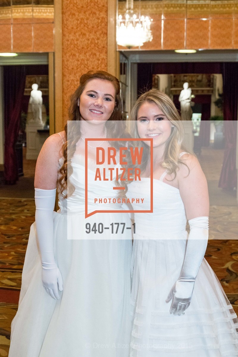 Kendall Finnegan, Kate Harris, San Francisco Debutante Ball 2015, The Westin St. Francis San Francisco Union Square. 335 Powell St, June 20th, 2015, Photo #940-177-1 Kendall Finnegan, Kate Harris, Photo #940-177-1