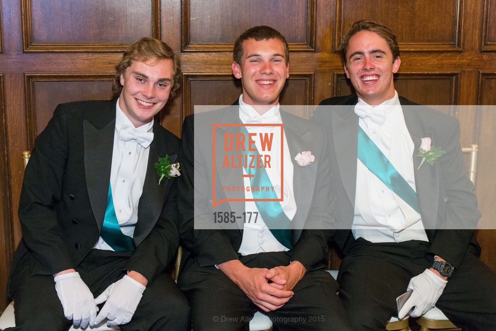Cole Steigerwald, Paul Maxwell, Henry Buckingham, The 2015 San Francisco Debutante Ball, The Westin St. Francis San Francisco Union Square. 335 Powell St, June 20th, 2015,Drew Altizer, Drew Altizer Photography, full-service agency, private events, San Francisco photographer, photographer california
