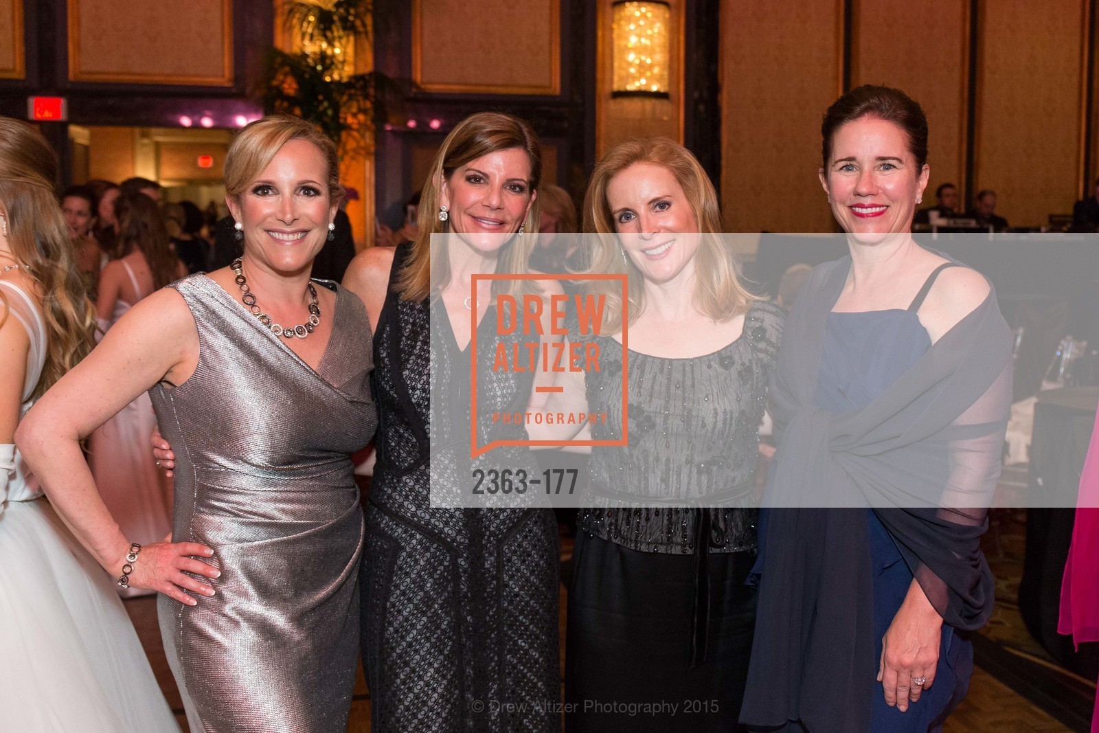 Lorre Erlick, Debbie Reynolds, Hilary Powers Steinberg, Stacey Case, San Francisco Debutante Ball 2015, The Westin St. Francis San Francisco Union Square. 335 Powell St, June 20th, 2015, Photo #2363-177 Lorre Erlick, Debbie Reynolds, Hilary Powers Steinberg, Stacey Case, Photo #2363-177