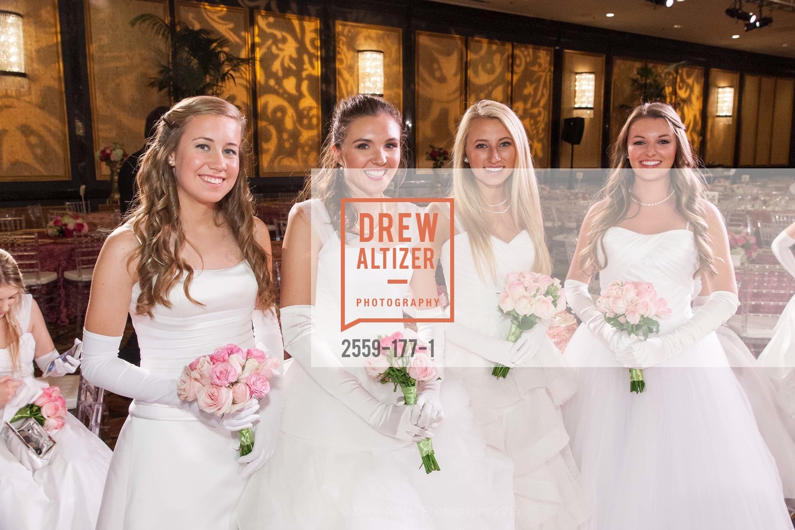 Sarah Elisabeth Jackmauh, Jennifer Hannah Baylis, Mary Elizabeth Grinnell, Rachael Jayne Maier, The 2015 San Francisco Debutante Ball, The Westin St. Francis San Francisco Union Square. 335 Powell St, June 20th, 2015