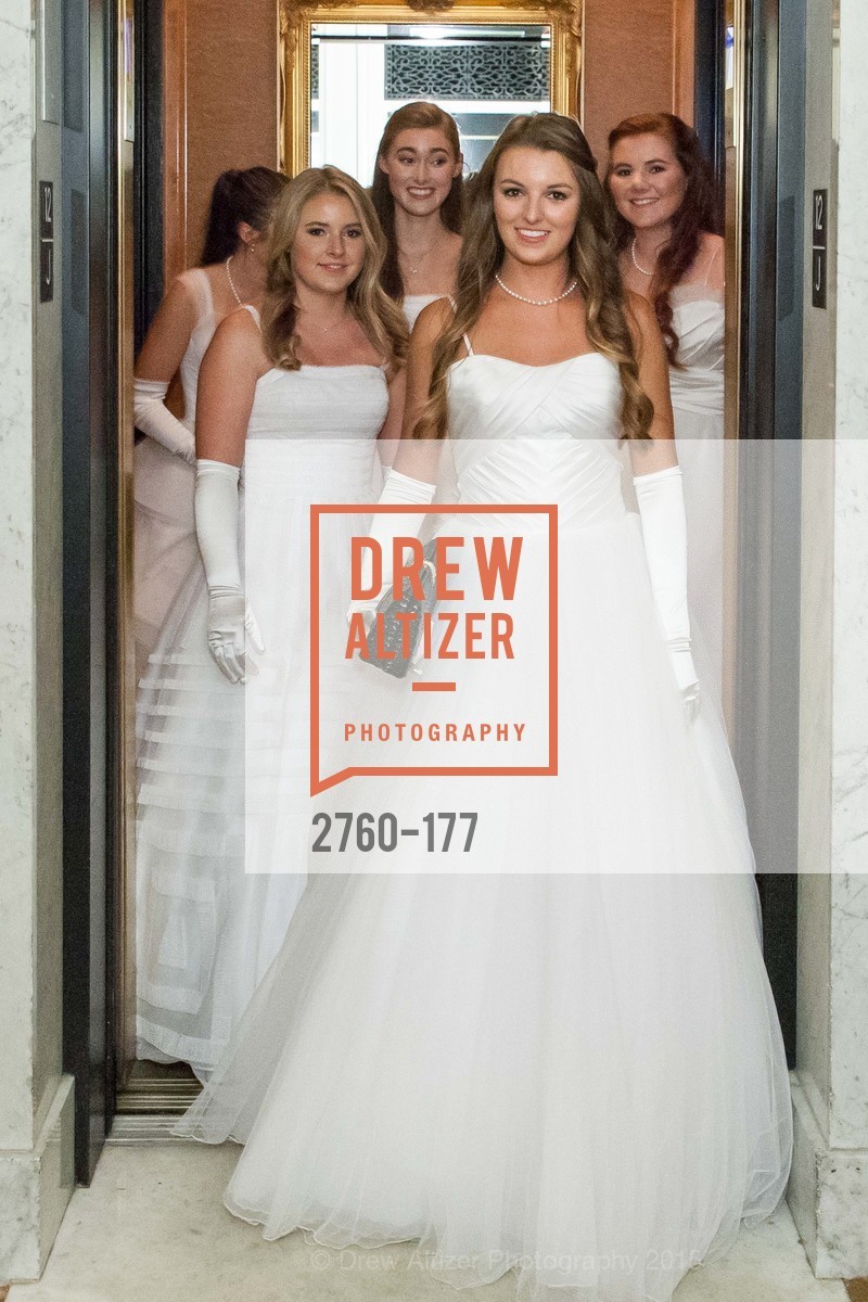 Katherine Hamilton Harris, Jennifer Hannah Baylis, Madeleine Elizabeth Lamm, Rachael Jayne Maier, Kendall Marion Finnegan, The 2015 San Francisco Debutante Ball, The Westin St. Francis San Francisco Union Square. 335 Powell St, June 20th, 2015,Drew Altizer, Drew Altizer Photography, full-service agency, private events, San Francisco photographer, photographer california