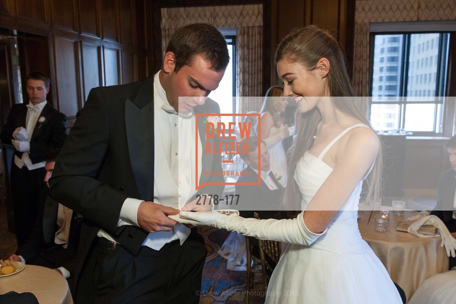 Peter James Campana, Madeleine Elizabeth Lamm, San Francisco Debutante Ball 2015, The Westin St. Francis San Francisco Union Square. 335 Powell St, June 20th, 2015, Photo #2778-177 Peter James Campana, Madeleine Elizabeth Lamm, Photo #2778-177