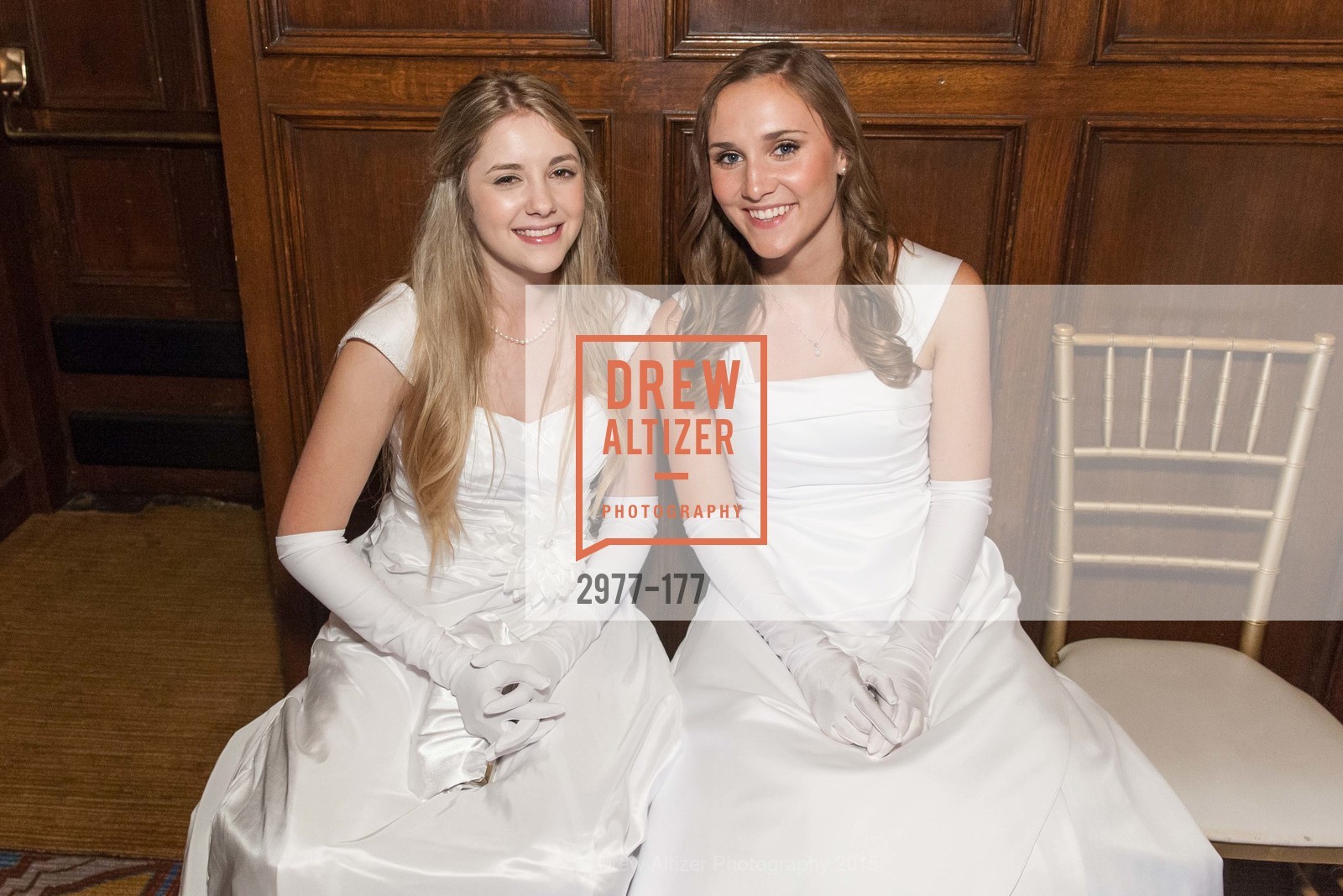 Julia Marley Chenette, Connolly Grace Steigerwald, San Francisco Debutante Ball 2015, The Westin St. Francis San Francisco Union Square. 335 Powell St, June 20th, 2015, Photo #2977-177 Julia Marley Chenette, Connolly Grace Steigerwald, Photo #2977-177