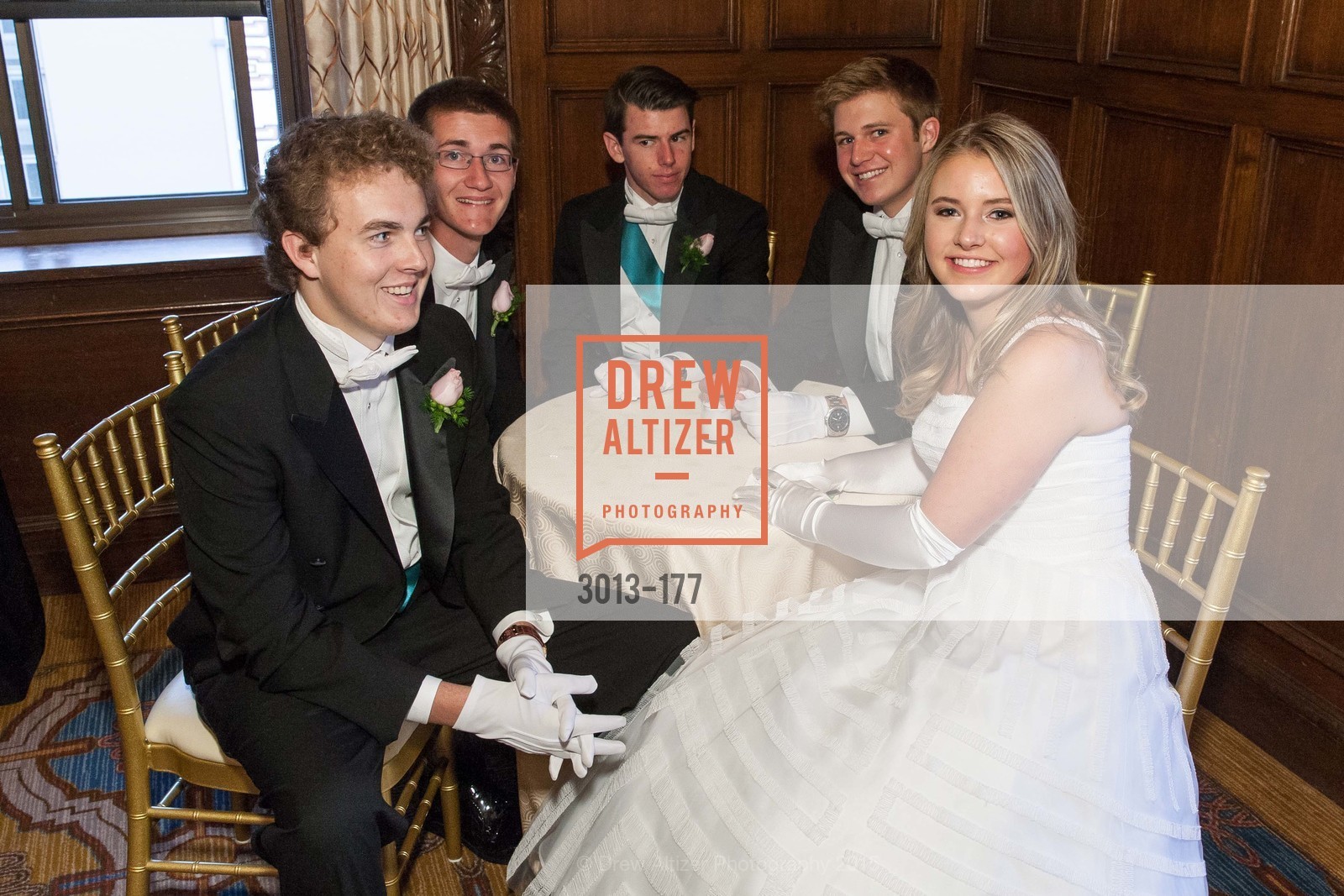 Liam Bischoff, Eoin Lyons, Aristotle Boosalis, Angelo Sangiacomo, Katherine Hamilton Harris, The 2015 San Francisco Debutante Ball, The Westin St. Francis San Francisco Union Square. 335 Powell St, June 20th, 2015,Drew Altizer, Drew Altizer Photography, full-service agency, private events, San Francisco photographer, photographer california