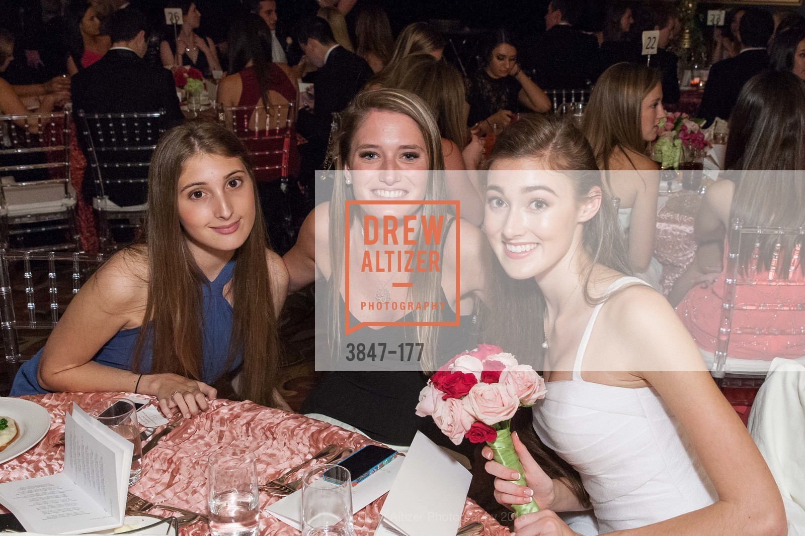 Clara Mora, Caroline Granap, Madeleine Elizabeth Lamm, The 2015 San Francisco Debutante Ball, The Westin St. Francis San Francisco Union Square. 335 Powell St, June 20th, 2015,Drew Altizer, Drew Altizer Photography, full-service event agency, private events, San Francisco photographer, photographer California