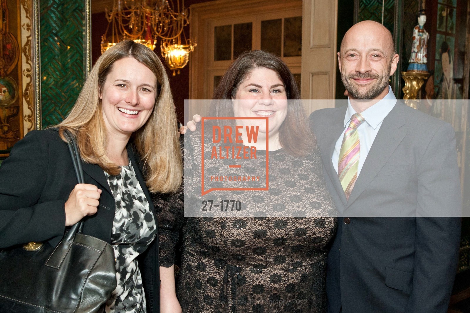 Ali Lapp, Jennifer Crider, Dan Bernal, Gordon and Ann Getty Host NANCY PELOSI DCCC Dinner, US, April 23rd, 2012, Photo #27-1770 Ali Lapp, Jennifer Crider, Dan Bernal, Photo #27-1770