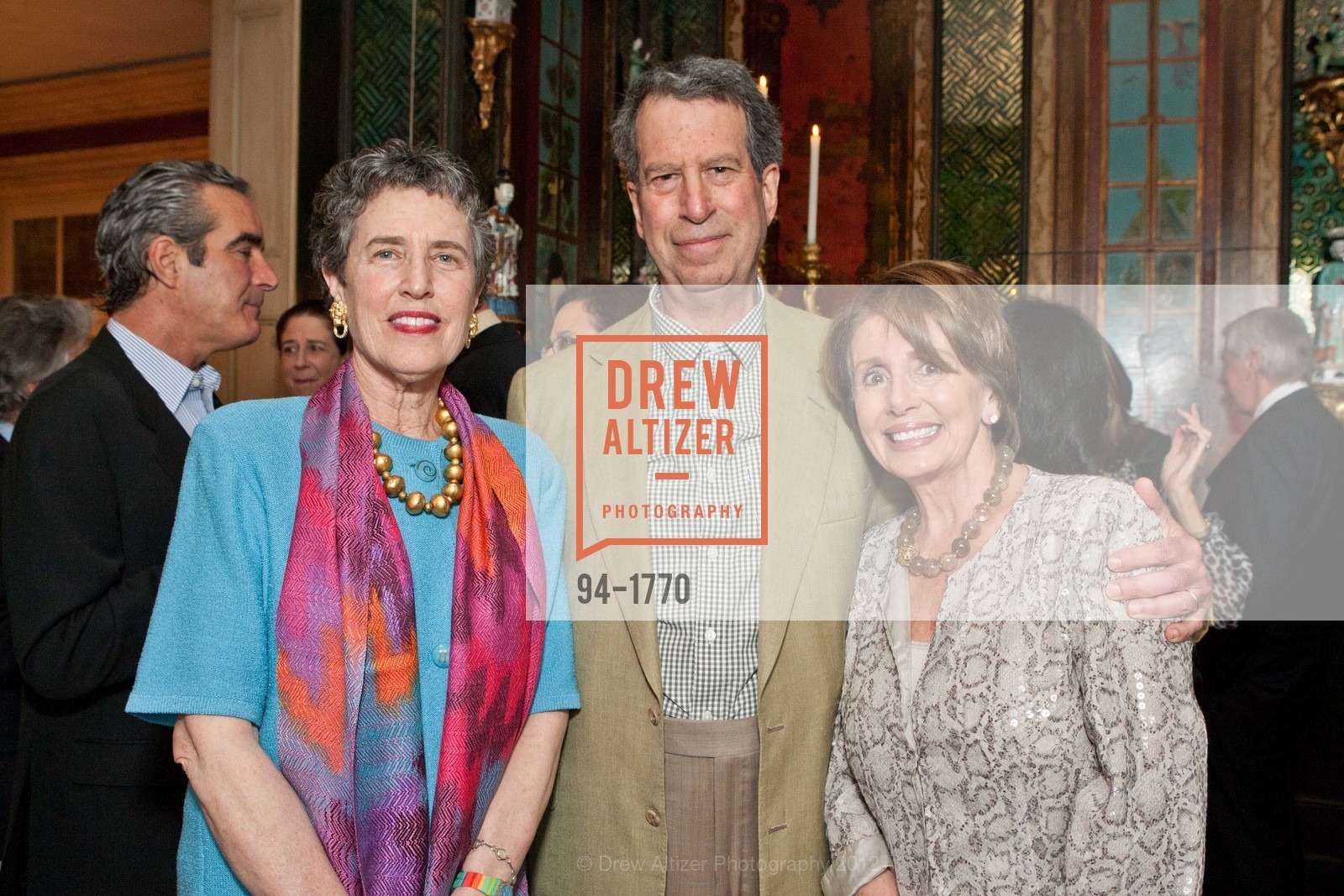 Alice Russell-Shapiro, Bill Russell-Shapiro, Nancy Pelosi, Photo #94-1770