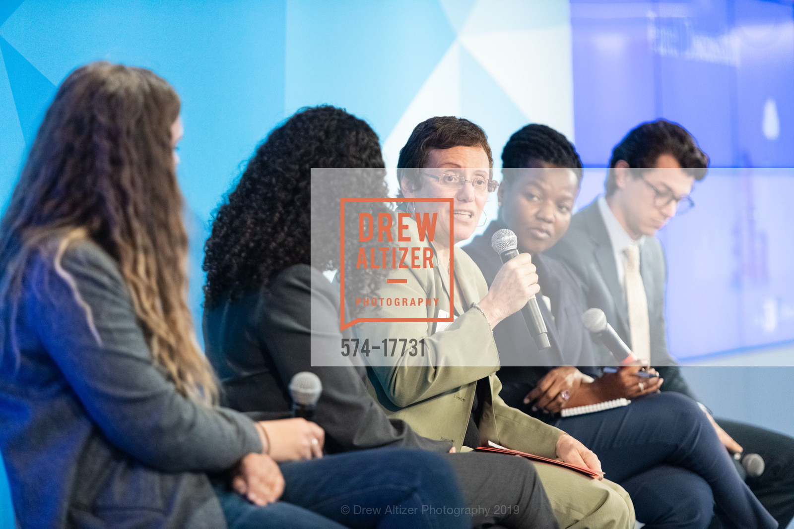 Claire Rehfuss, Celeste Alleyne, Carmen Lamha, Nicole Isaac, Patrick Kallerman, SF Chamber of Commerce:'s Workforce Digitization: A Road To Economic Inclusion 2019, LinkedIn. 222 2nd Street, February 19th, 2019, Photo #574-17731 Claire Rehfuss, Celeste Alleyne, Carmen Lamha, Nicole Isaac, Patrick Kallerman, Photo #574-17731