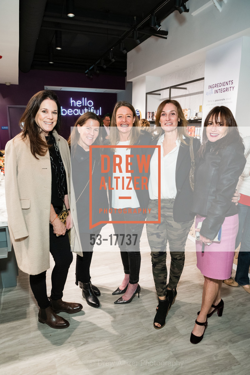 Kimberlee Karp, Shannon, Maureen Watson, Sarah Todd Sullivan, Madison Reed Color Bar Hayes Valley Grand Opening 2019, Madison Reed Color Bar. 620 Laguna St, Photo #53-17737 Kimberlee Karp, Shannon, Maureen Watson, Sarah Todd Sullivan, Photo #53-17737