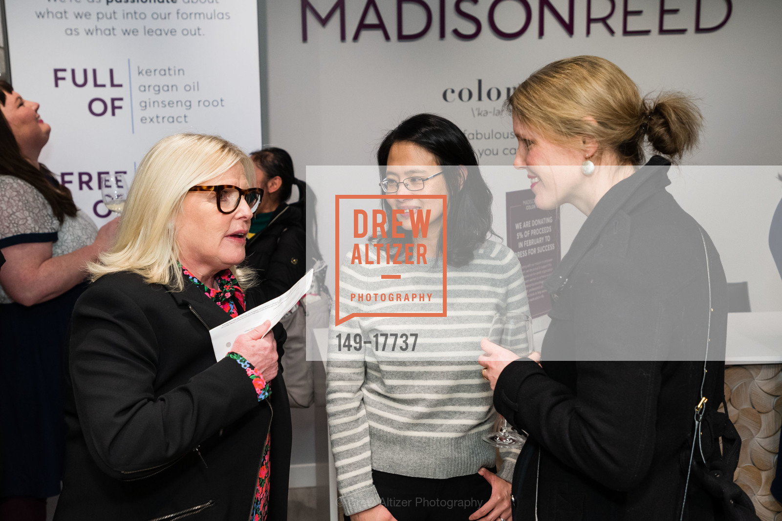 Amy Errett, Eveline Kartawidjaya, Madison Reed Color Bar Hayes Valley Grand Opening 2019, Madison Reed Color Bar. 620 Laguna St, Photo #149-17737 Amy Errett, Eveline Kartawidjaya, Photo #149-17737